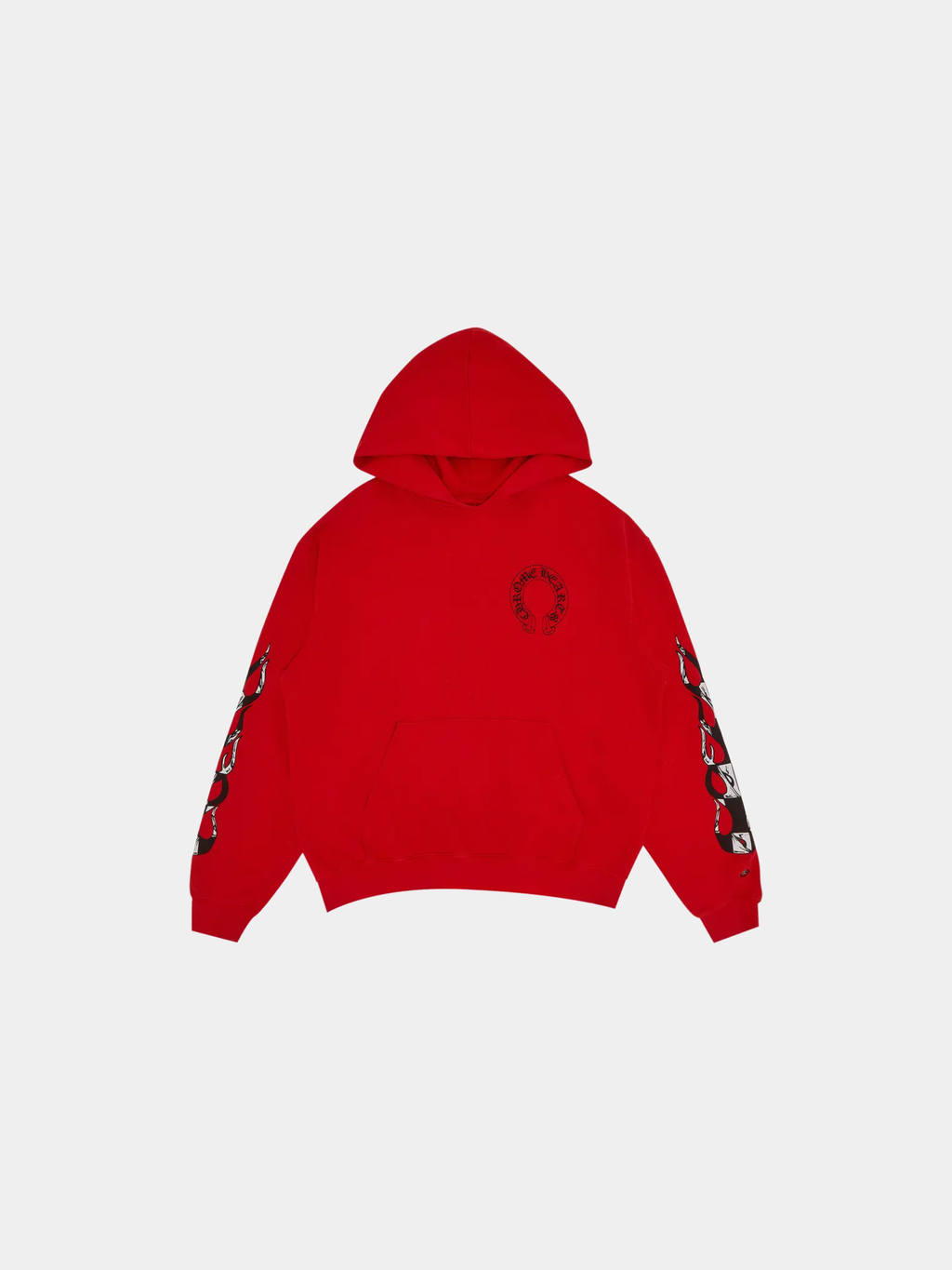 Chrome Hearts x Matty Boy Flames Hoodie 'Red'