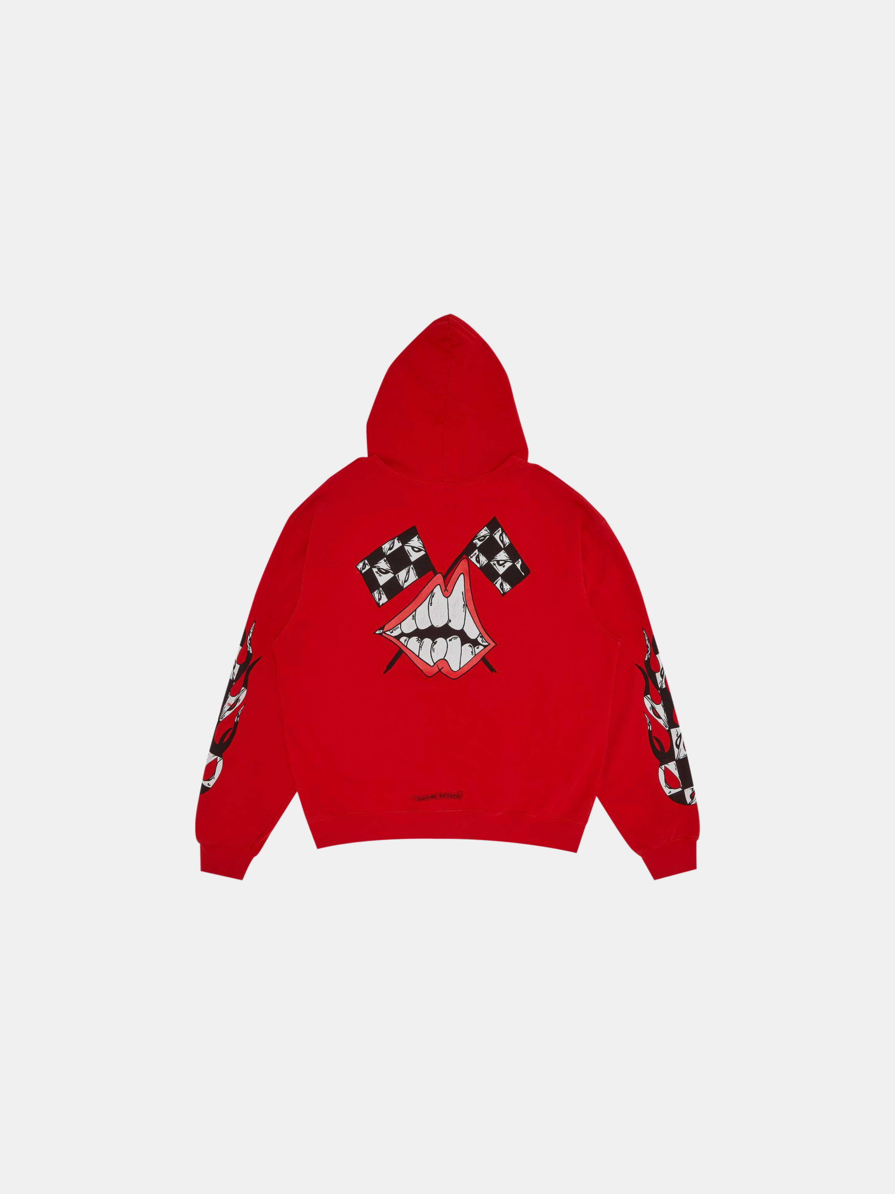 Chrome Hearts x Matty Boy Flames Hoodie 'Red'