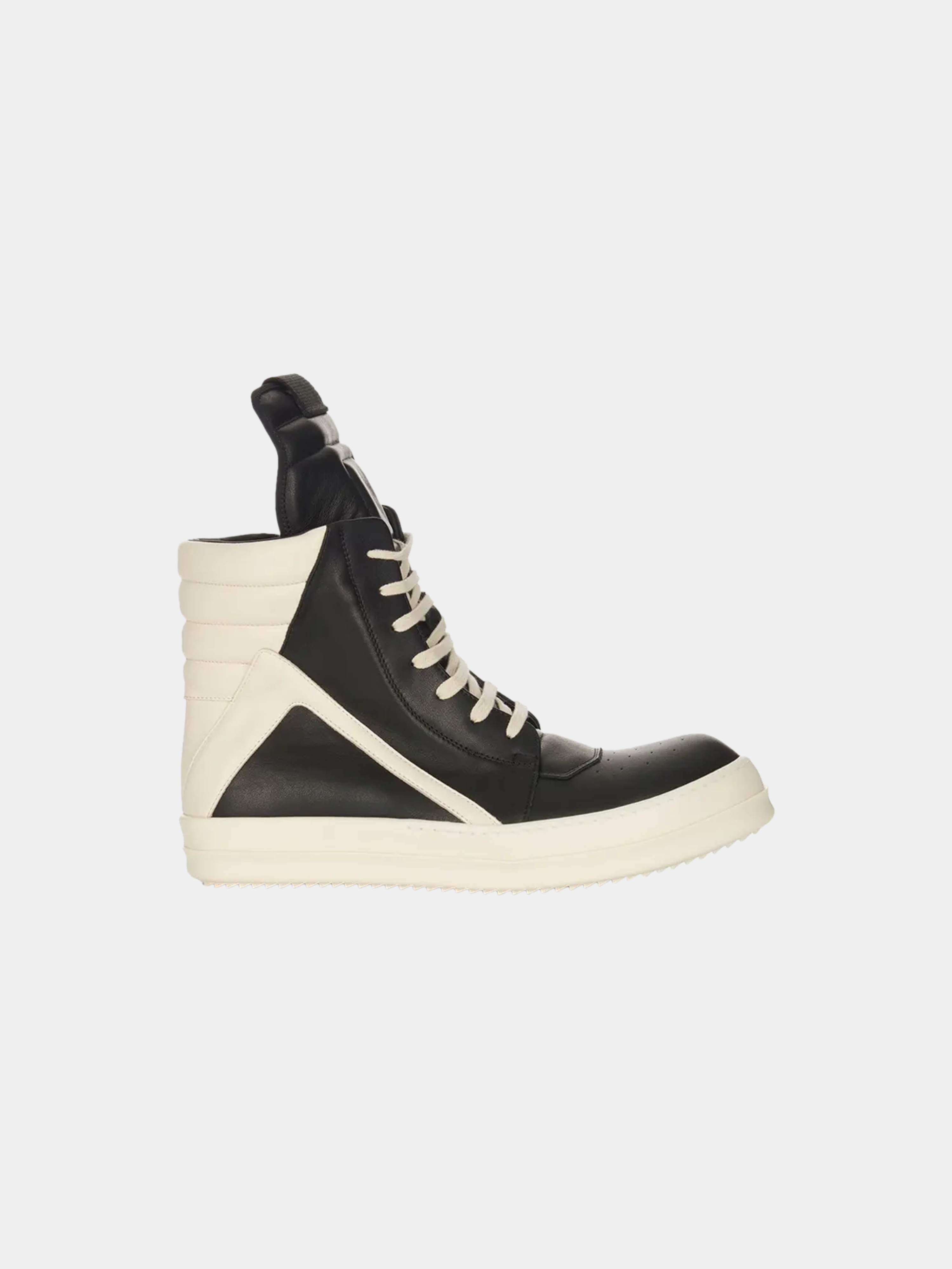 Rick Owens Hollywood Geobasket High 'Black Milk'