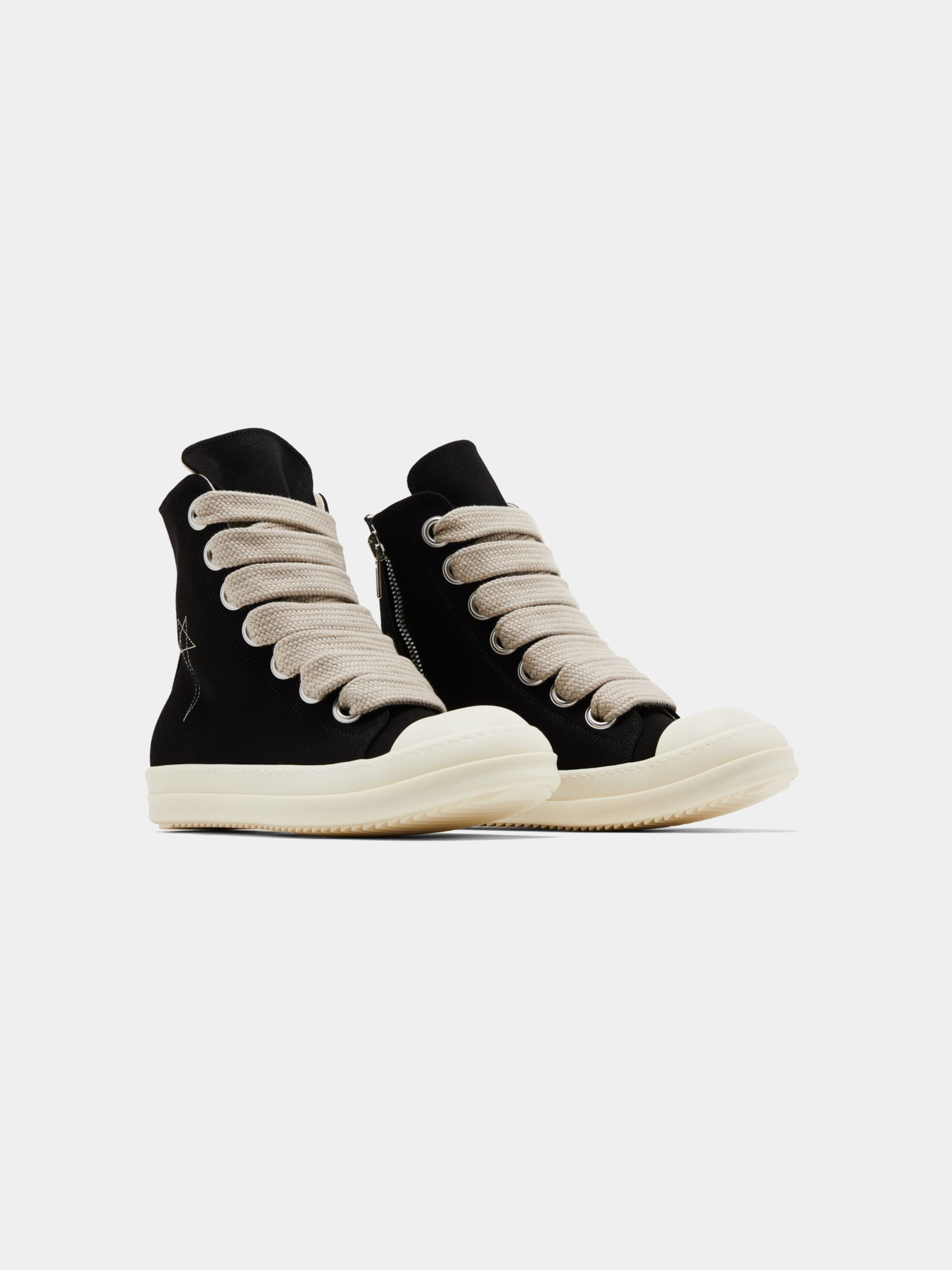 Rick Owens DRKSHDW Jumbo Laced High 'Black Milk'