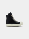 Rick Owens Luxor Jumbo Lace Padded Sneaker 'Black Milk'