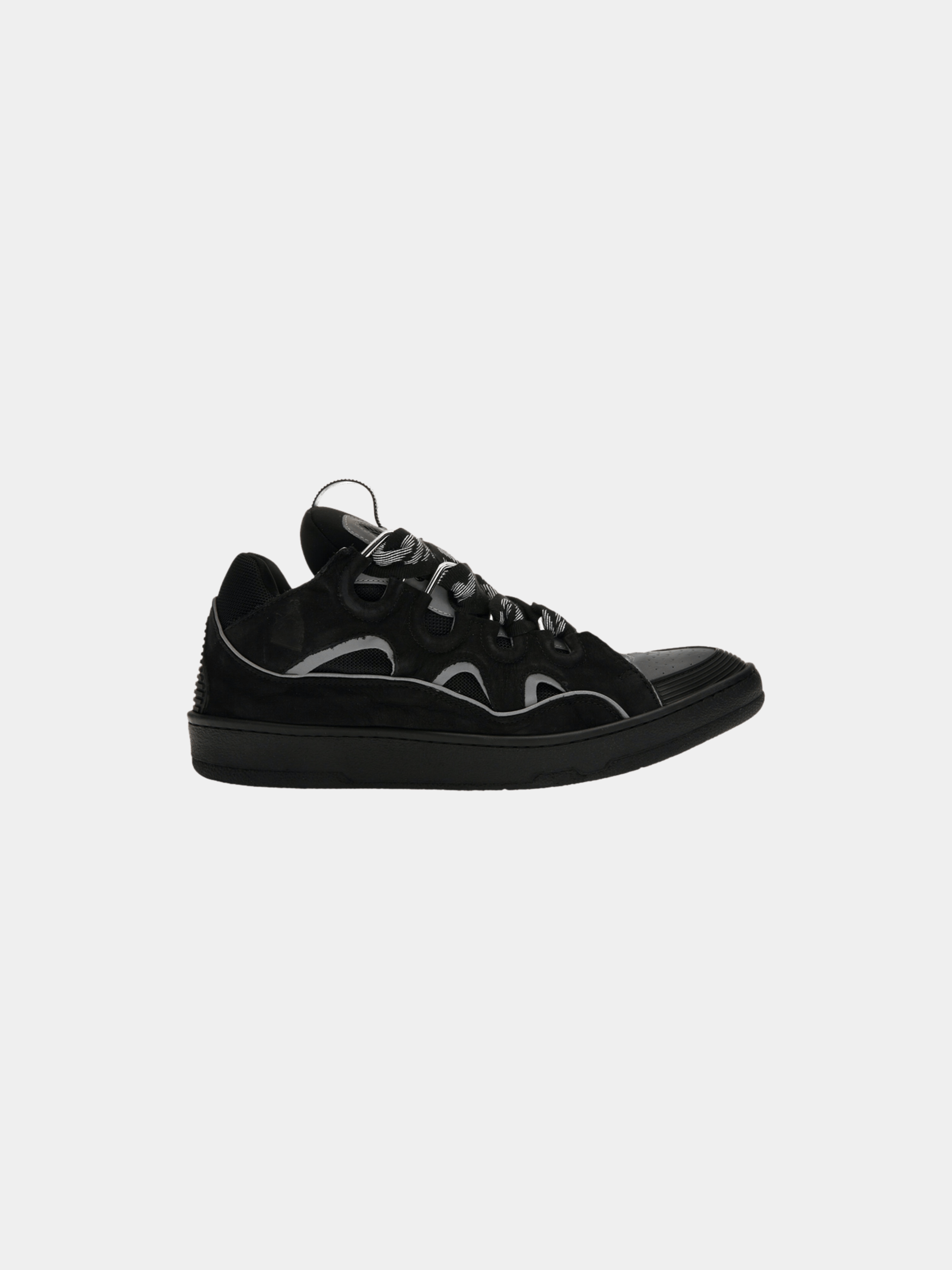 Lanvin Curb Sneakers 'Black Grey'