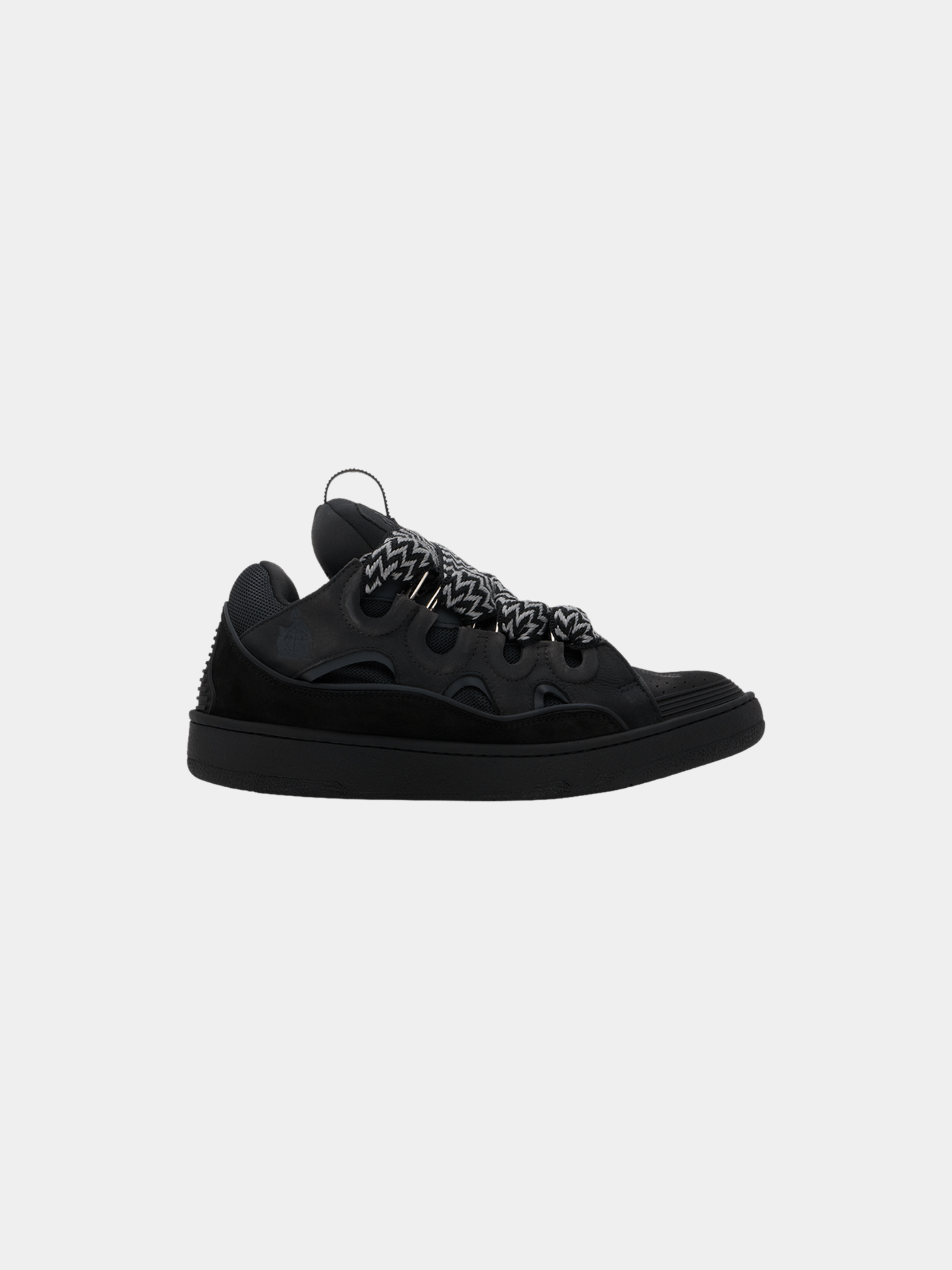 Lanvin Curb Sneakers 'Anthracite Black' SSENSE Exclusive