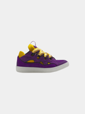 Lanvin Curb Sneakers 'Purple Yellow'