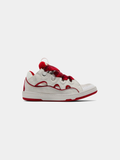 Lanvin Curb Sneakers 'White Red'