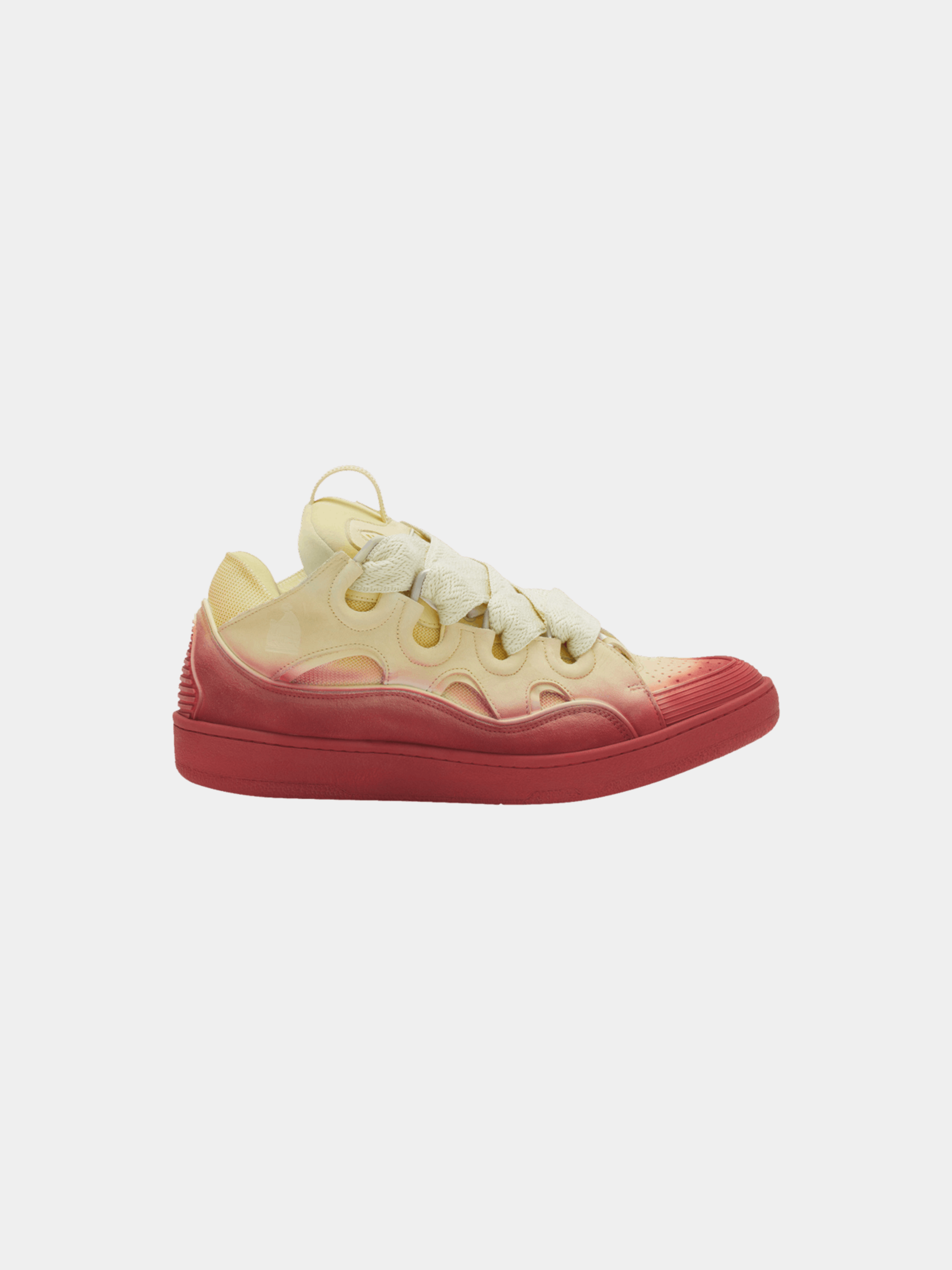 Lanvin Curb Sneakers 'Hand-Sprayed - Venus Dune'