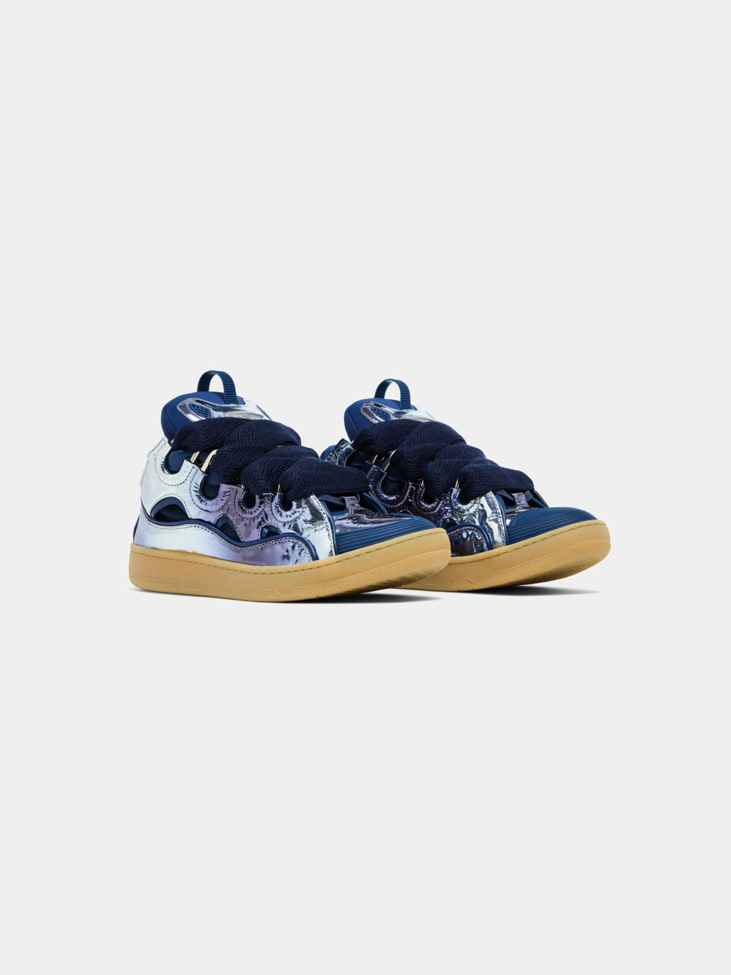 Lanvin Curb Sneakers 'Specchio Degrade Effect - Cornflower'