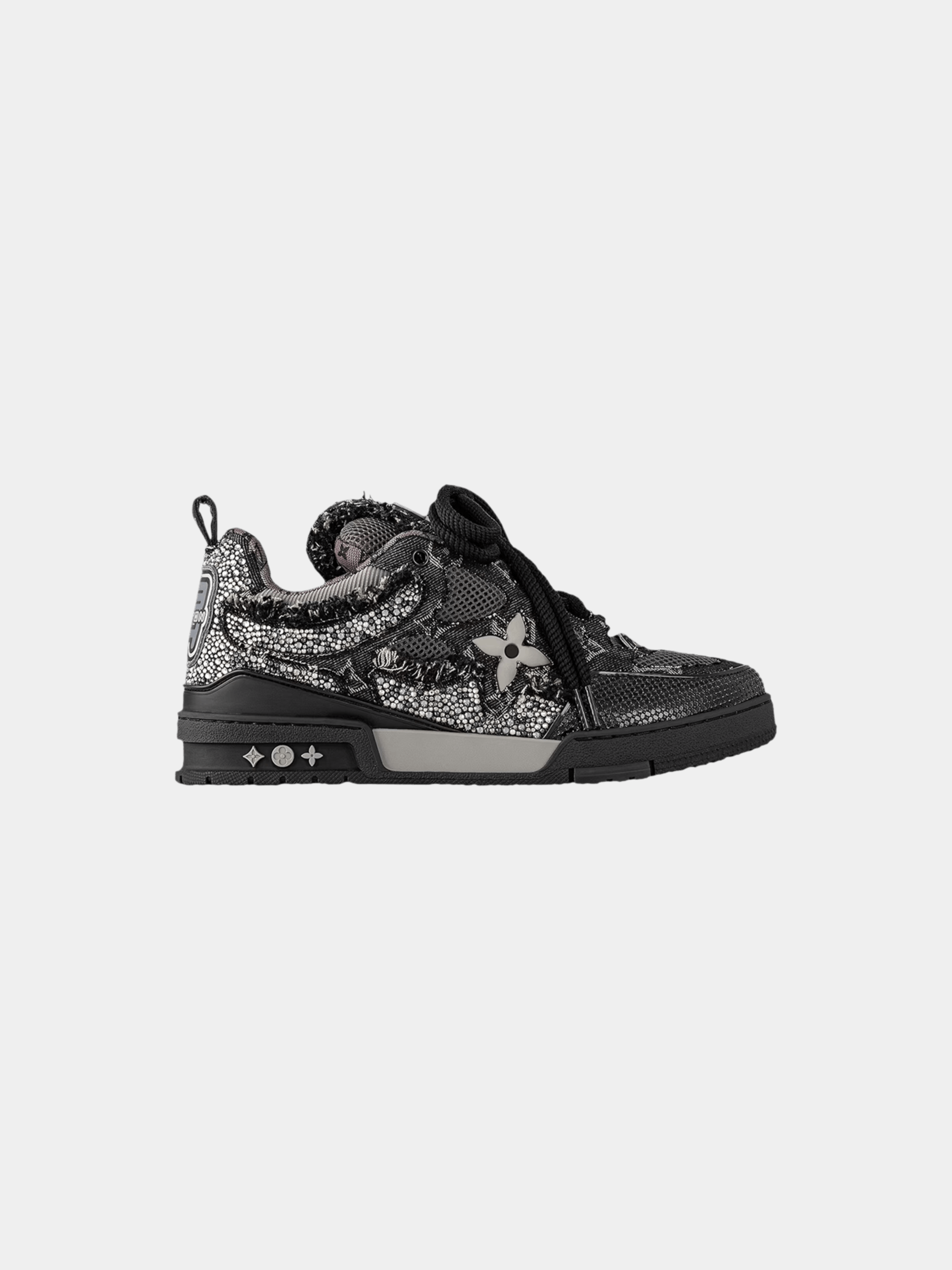 Louis Vuitton Skate Sneaker 'Black Swarovski Monogram'