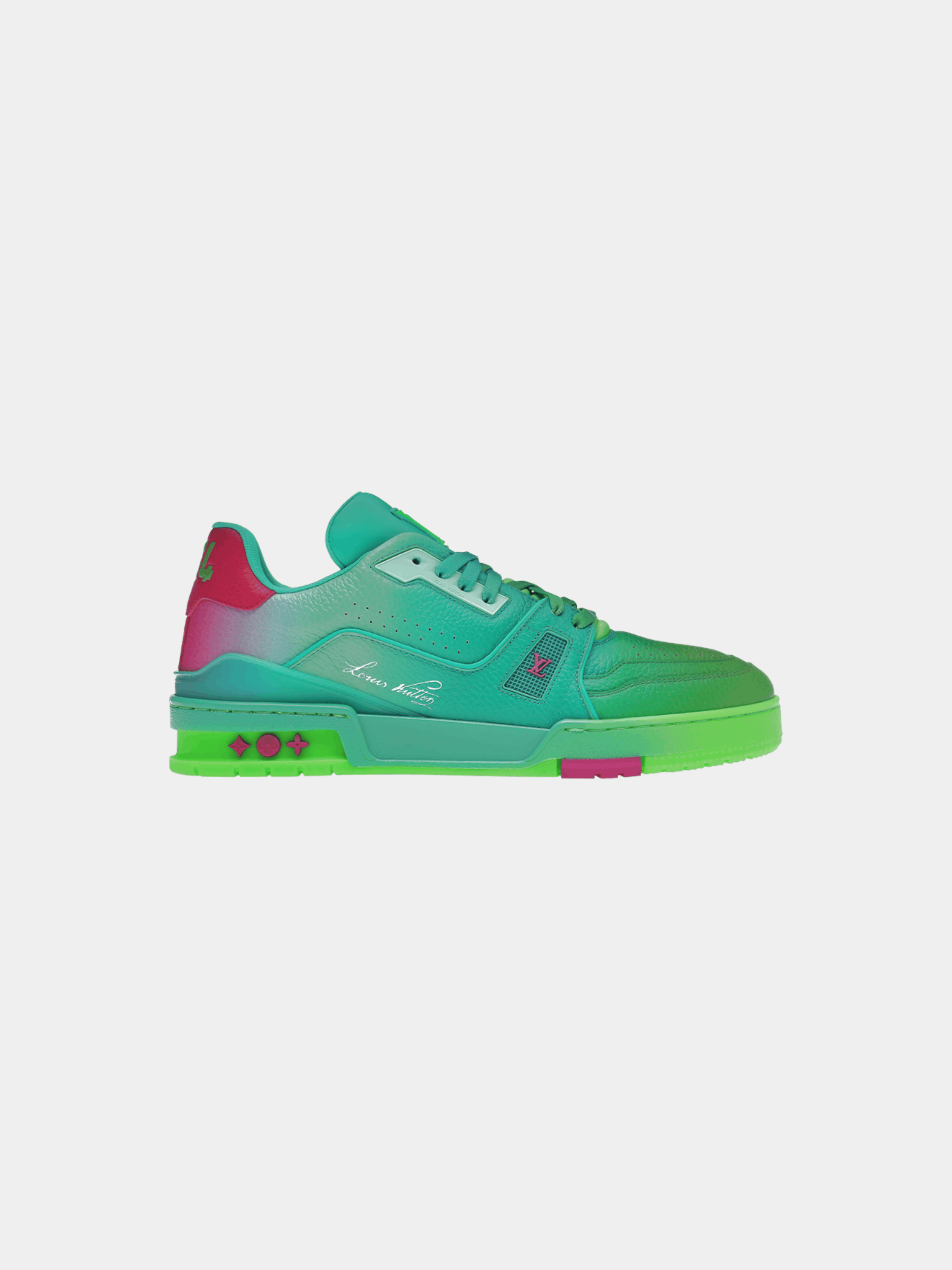 Louis Vuitton Trainer Low 'Green Ombre'