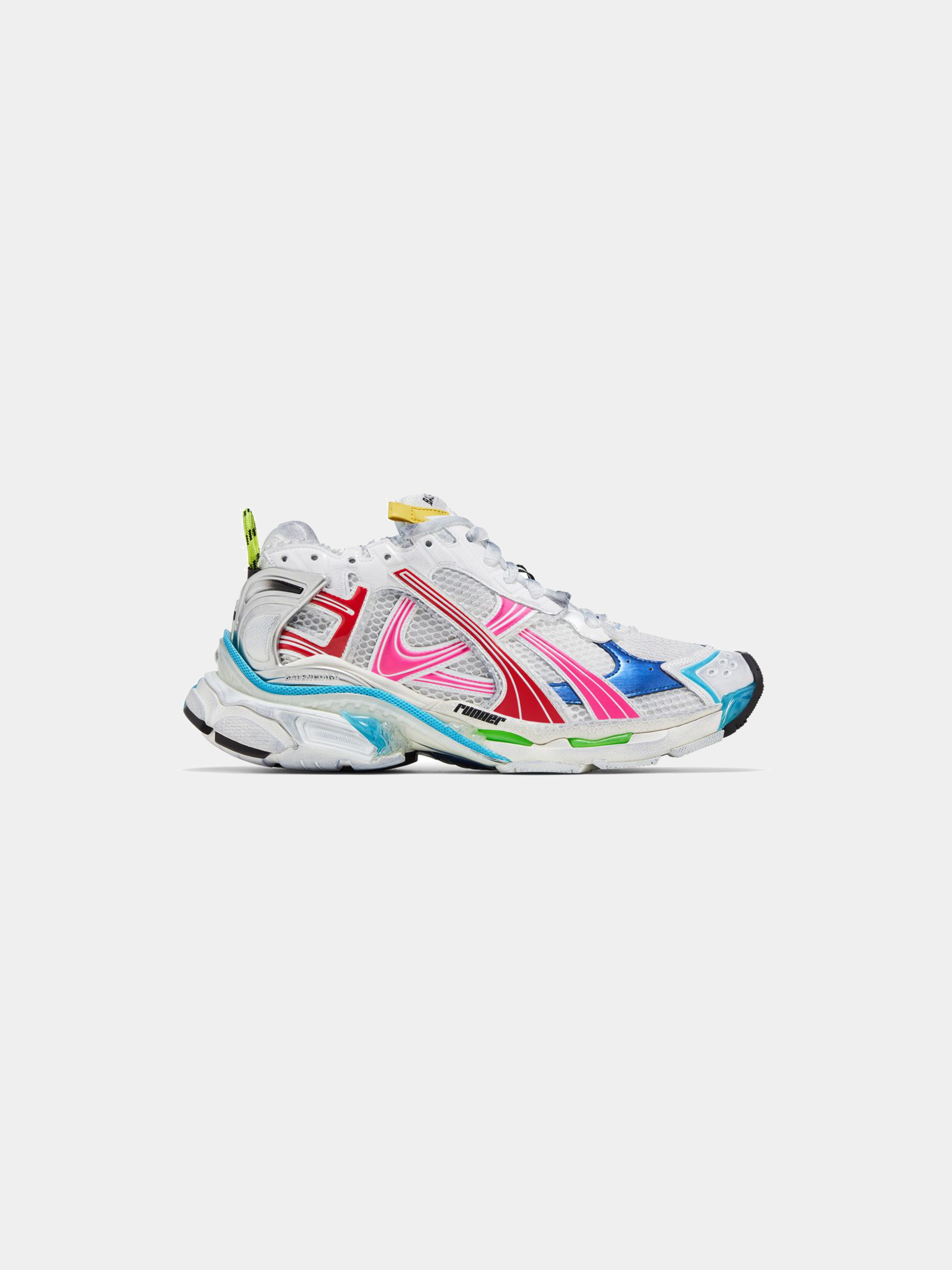 Balenciaga Runner Sneaker 'Worn-Out - White Multi-Color'