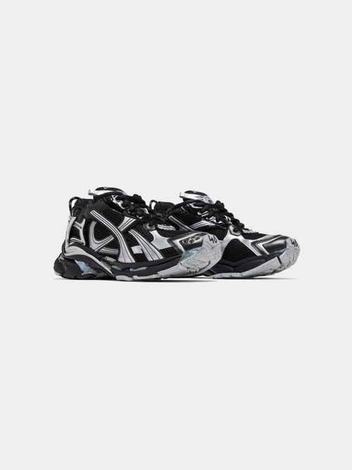 Balenciaga Runner Sneaker 'Black Silver'