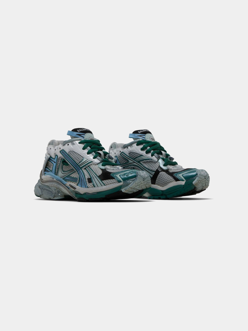 Balenciaga Runner Sneaker 'White Green Blue'