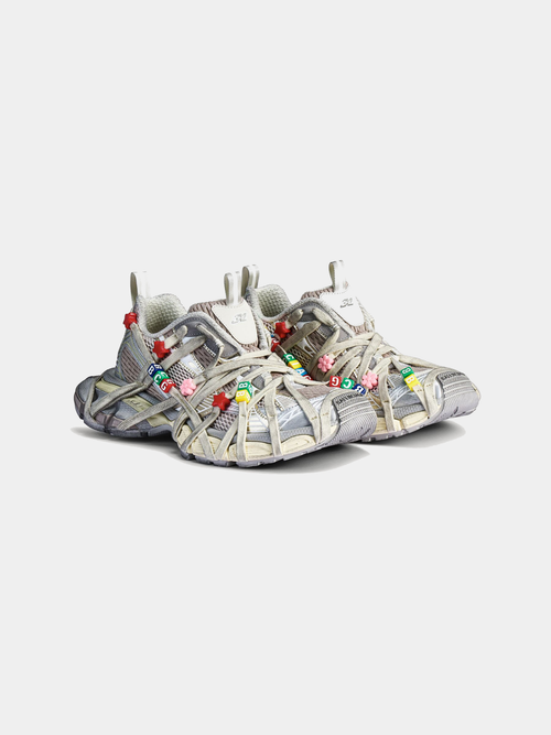 Balenciaga 3XL Extreme Lace Sneaker 'Worn-Out - Eggshell/Multicolor'
