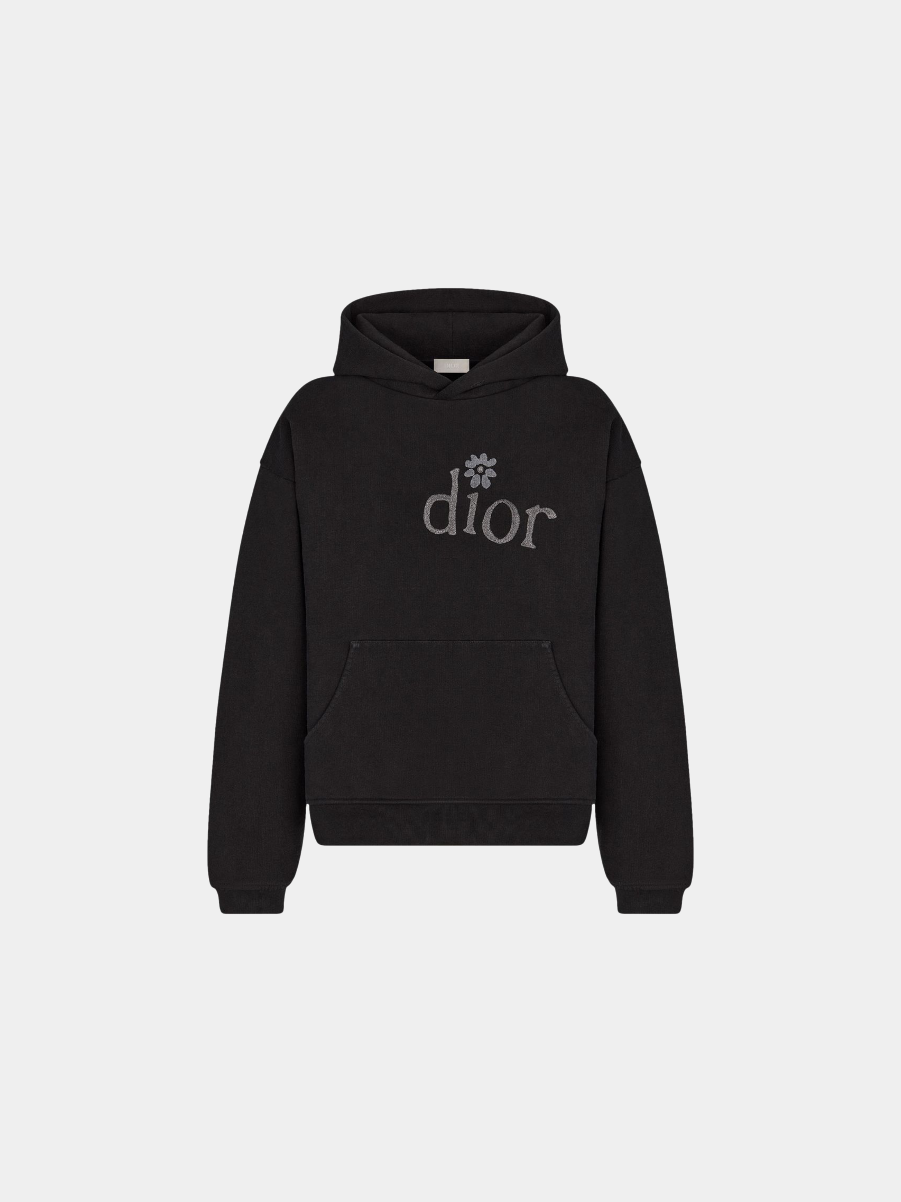 Dior x ERL Relaxed Fit Hooded Sweatshirt 'Black'