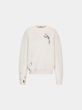 Dior x Cactus Jack Oversized Sweatshirt 'White'
