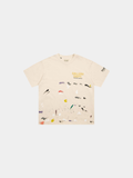 Gallery Dept. x Firsthand 1st Anniversary Splatter T-Shirt 'Cream'