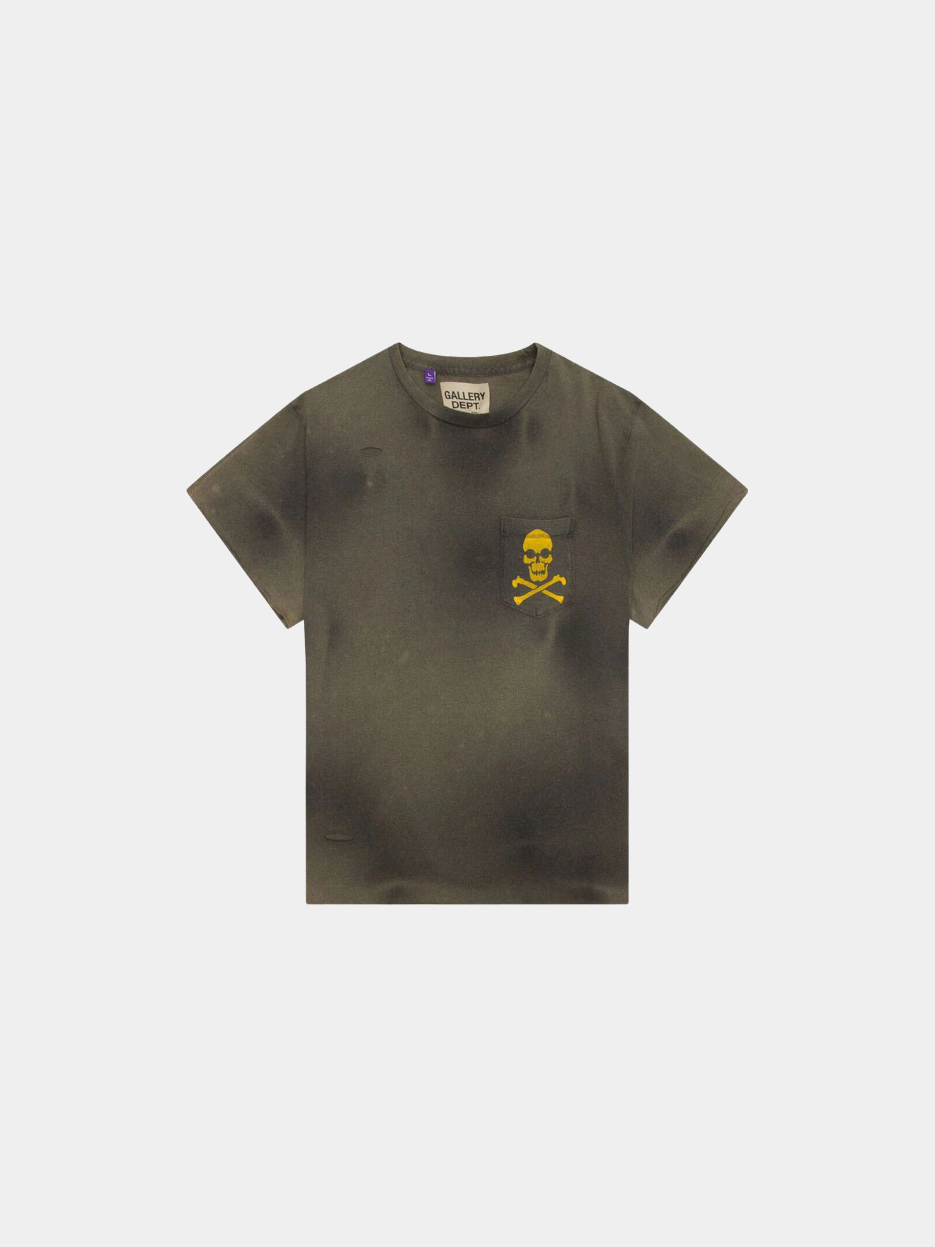 Gallery Dept. Zip Tee 'Black'