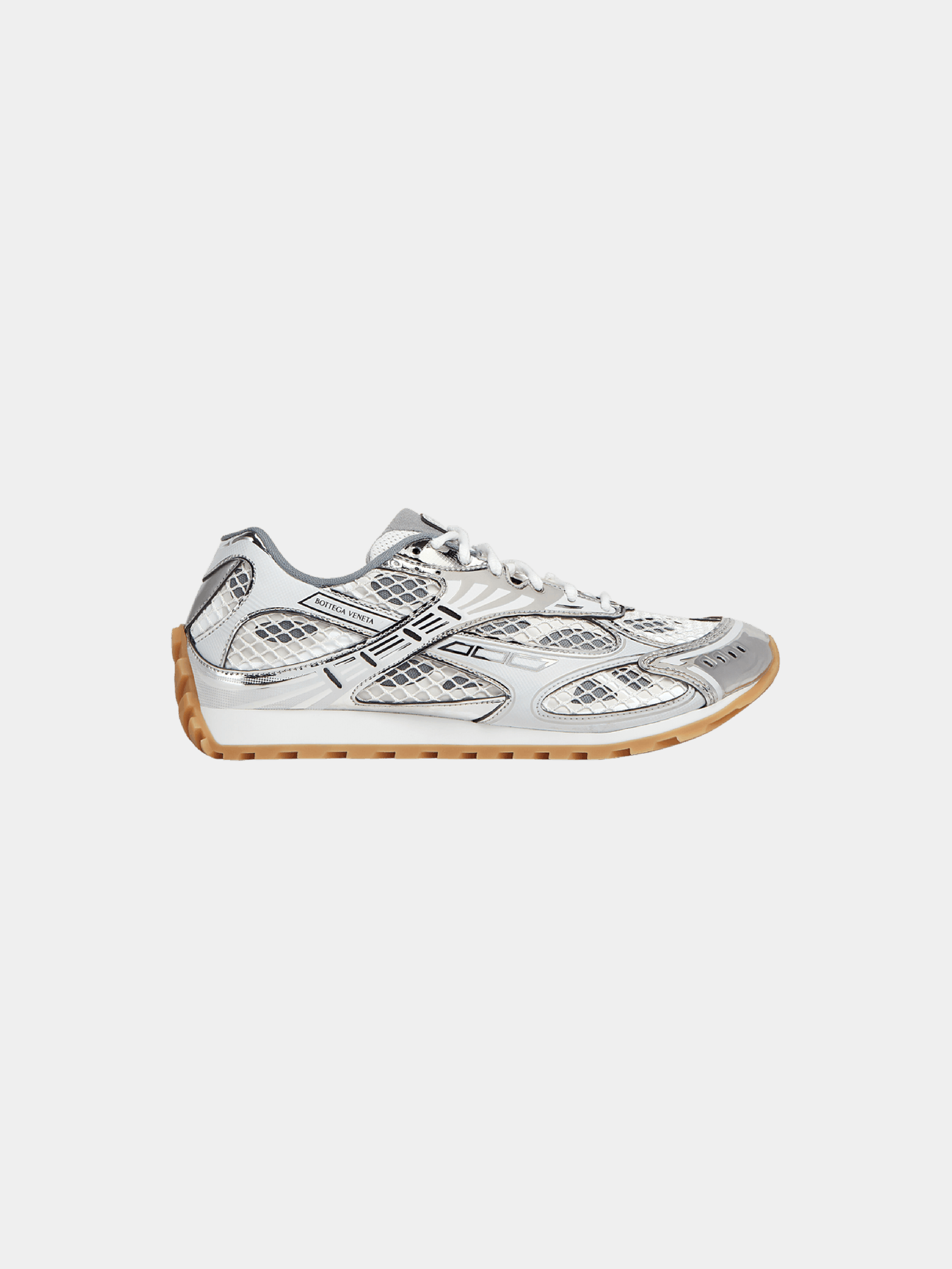 Bottega Veneta Orbit Sneaker 'White Silver'