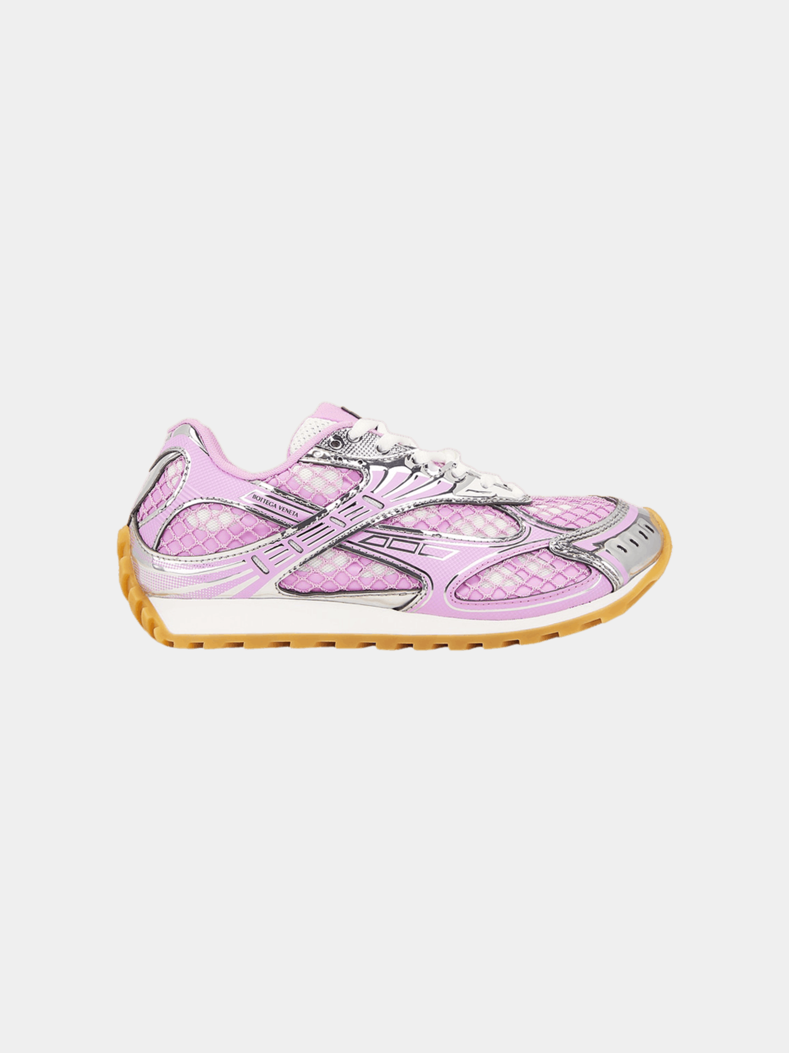Bottega Veneta Wmns Orbit Sneaker 'Gloss Silver'