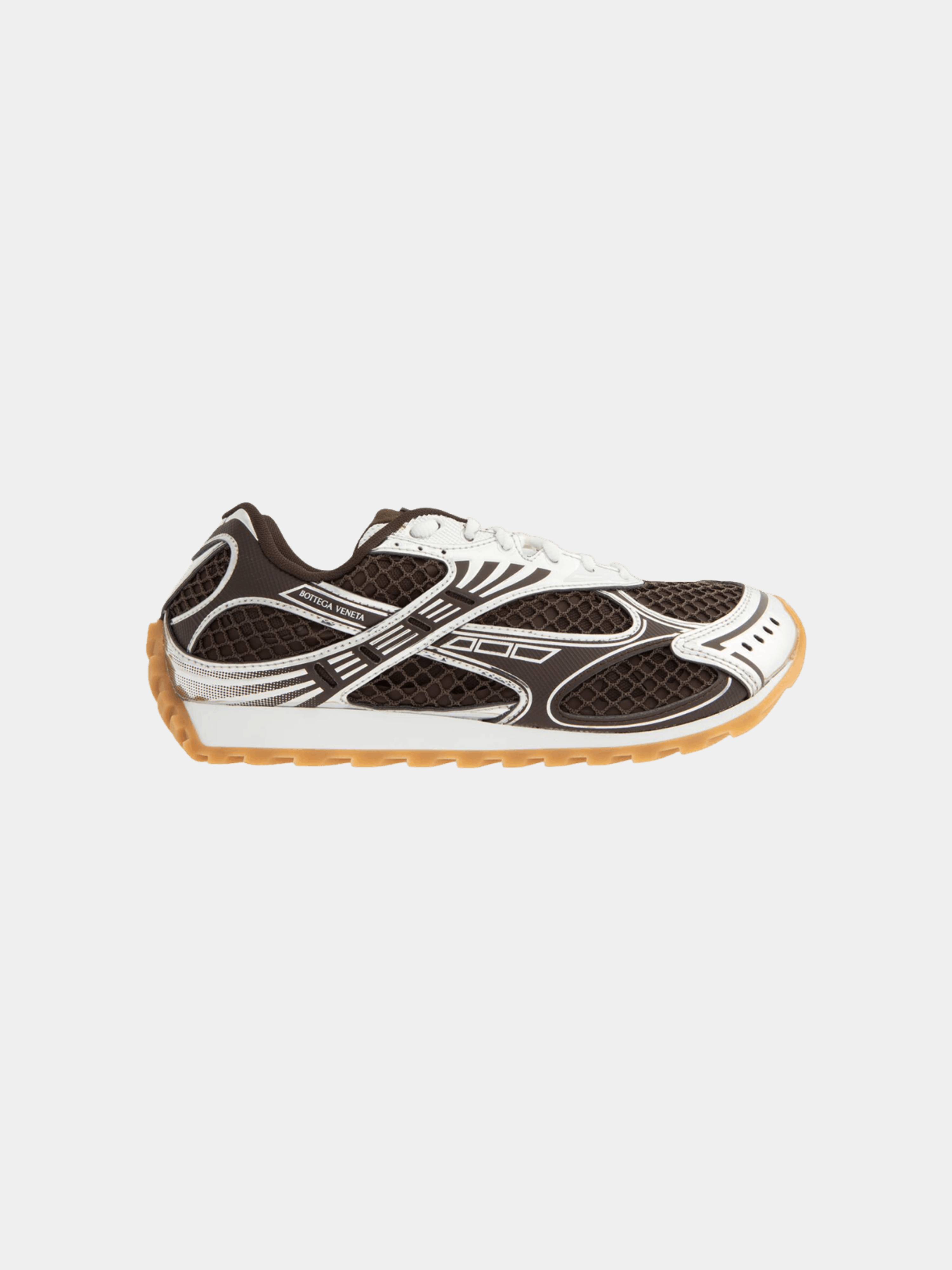Bottega Veneta Orbit Low Laceup Sneaker 'Fondant Silver'