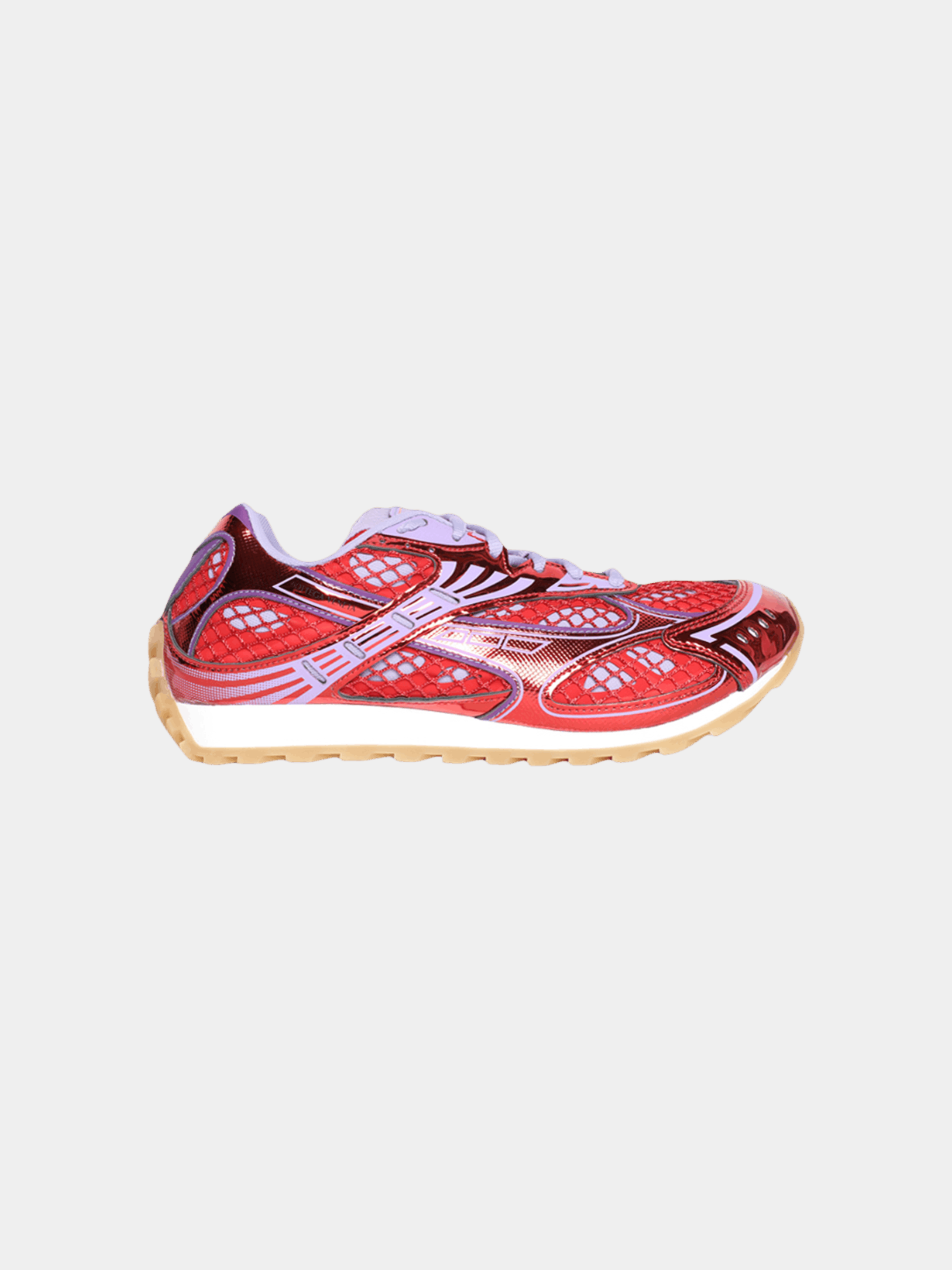 Bottega Veneta Wmns Orbit Sneaker 'Metallic Red Wisteria'