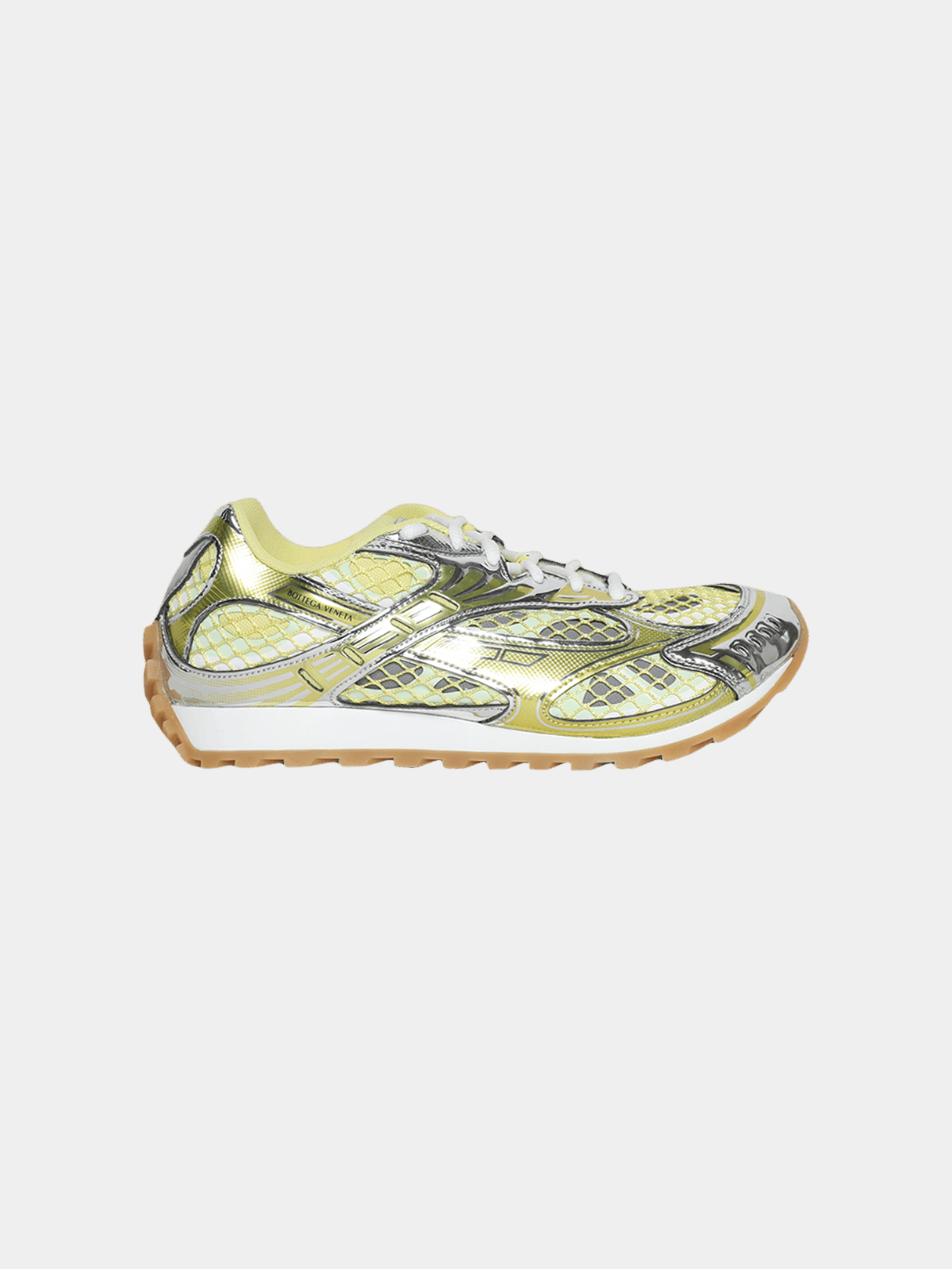 Bottega Veneta Wmns Orbit Sneaker 'Sherbert Silver'