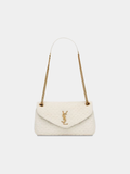 Saint Laurent Loulou Puffer Shoulder Bag 'White Corn/New Chant'