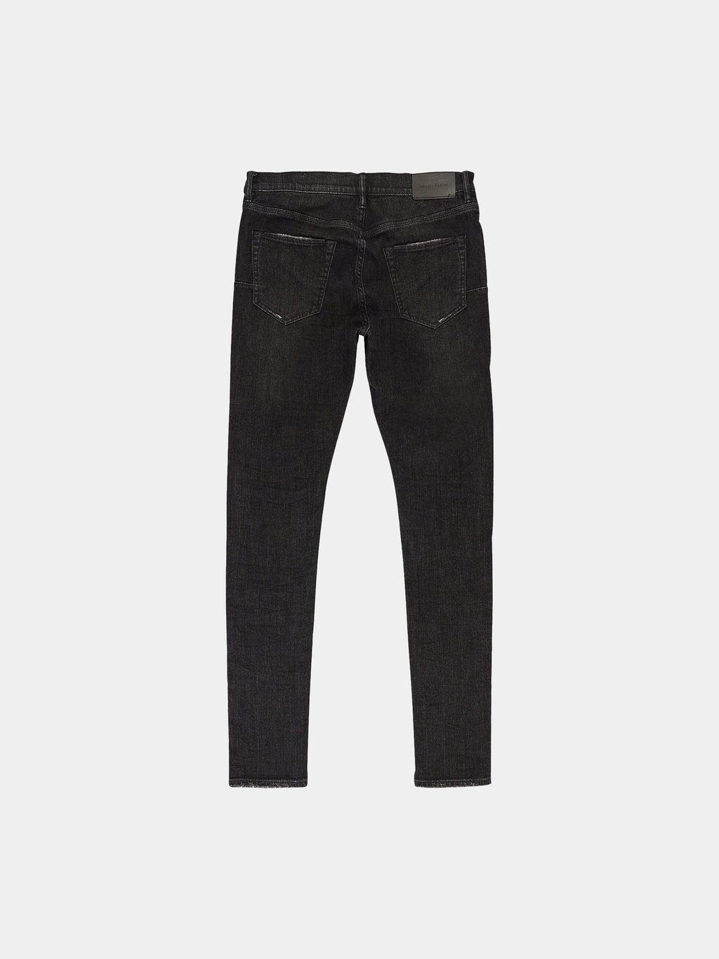 PURPLE BRAND Over Spray Skinny Jeans 'Black'