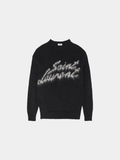 Saint Laurent 90s Sweater 'Noir/Naturel'
