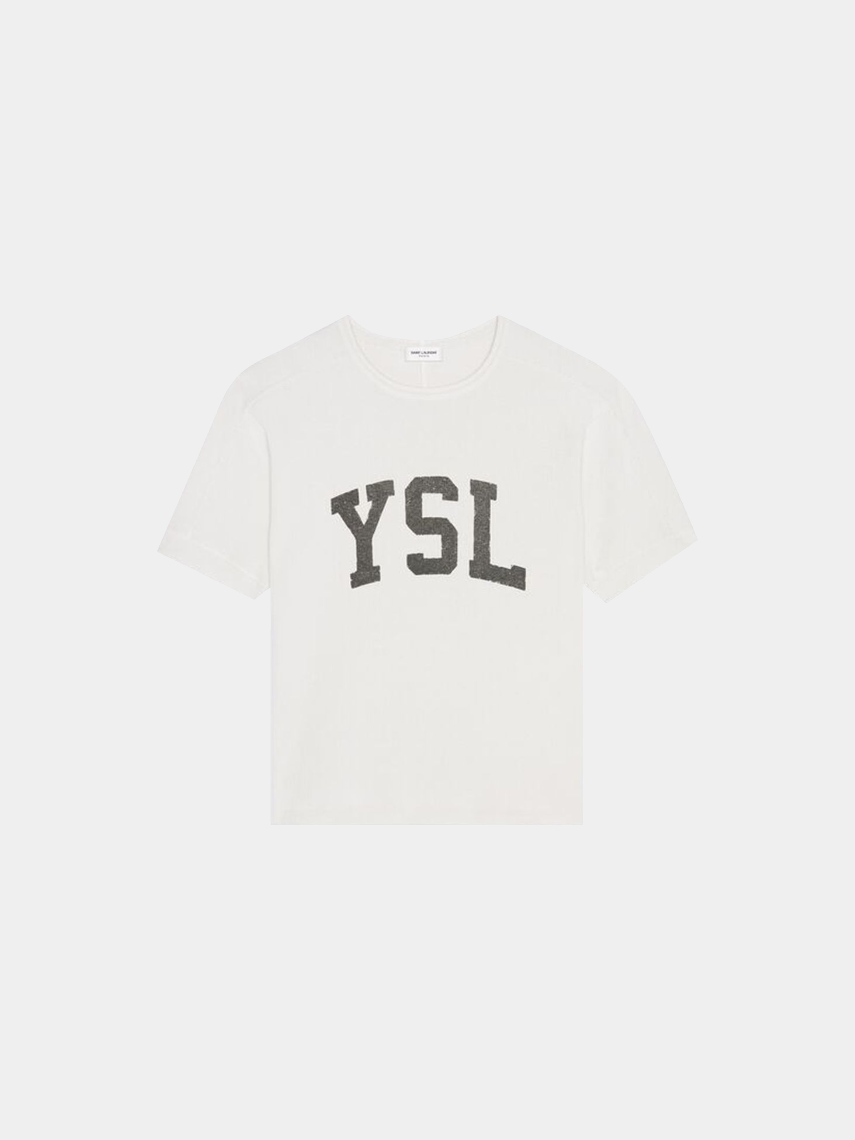 Saint Laurent Vintage T-Shirt 'Dirty Ecru/Noir'
