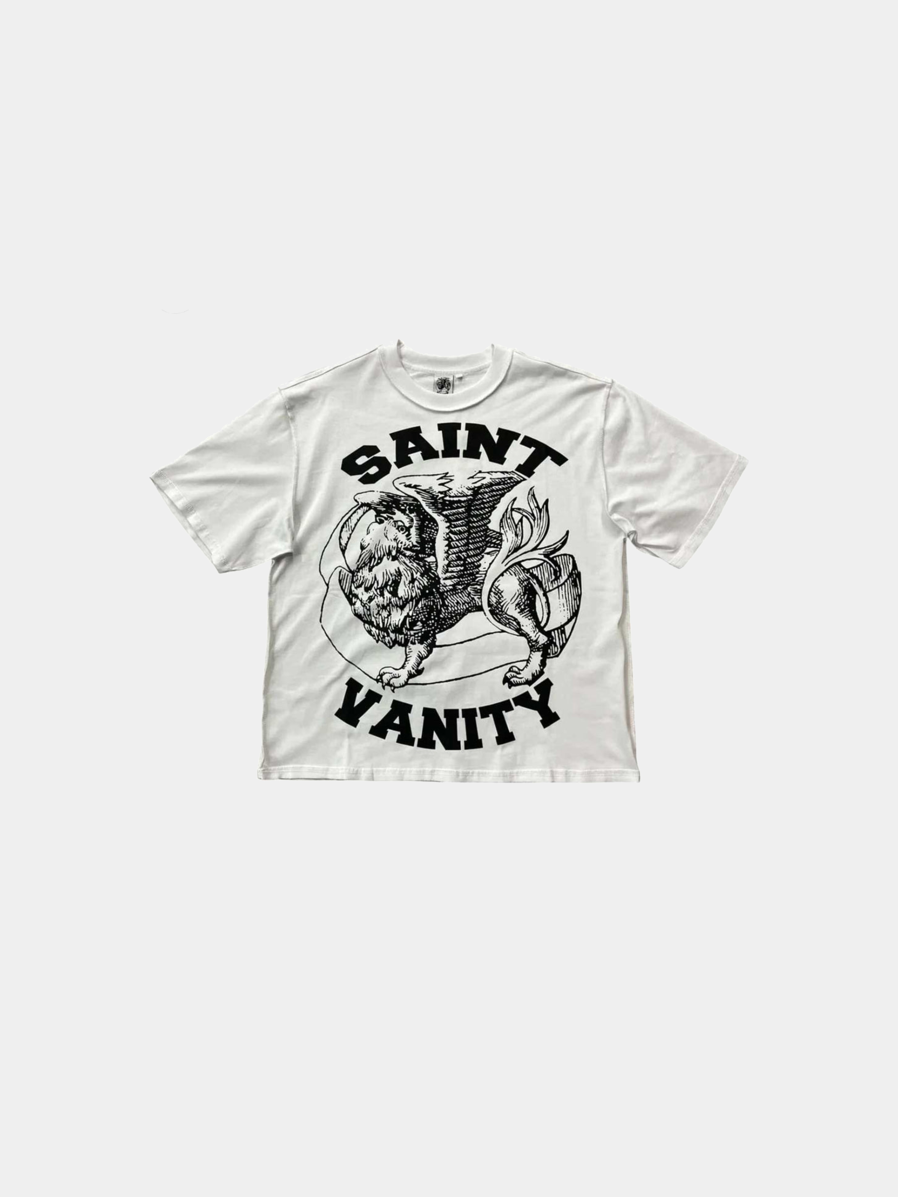 Saint Vanity Griffin Tee 'White/Black'