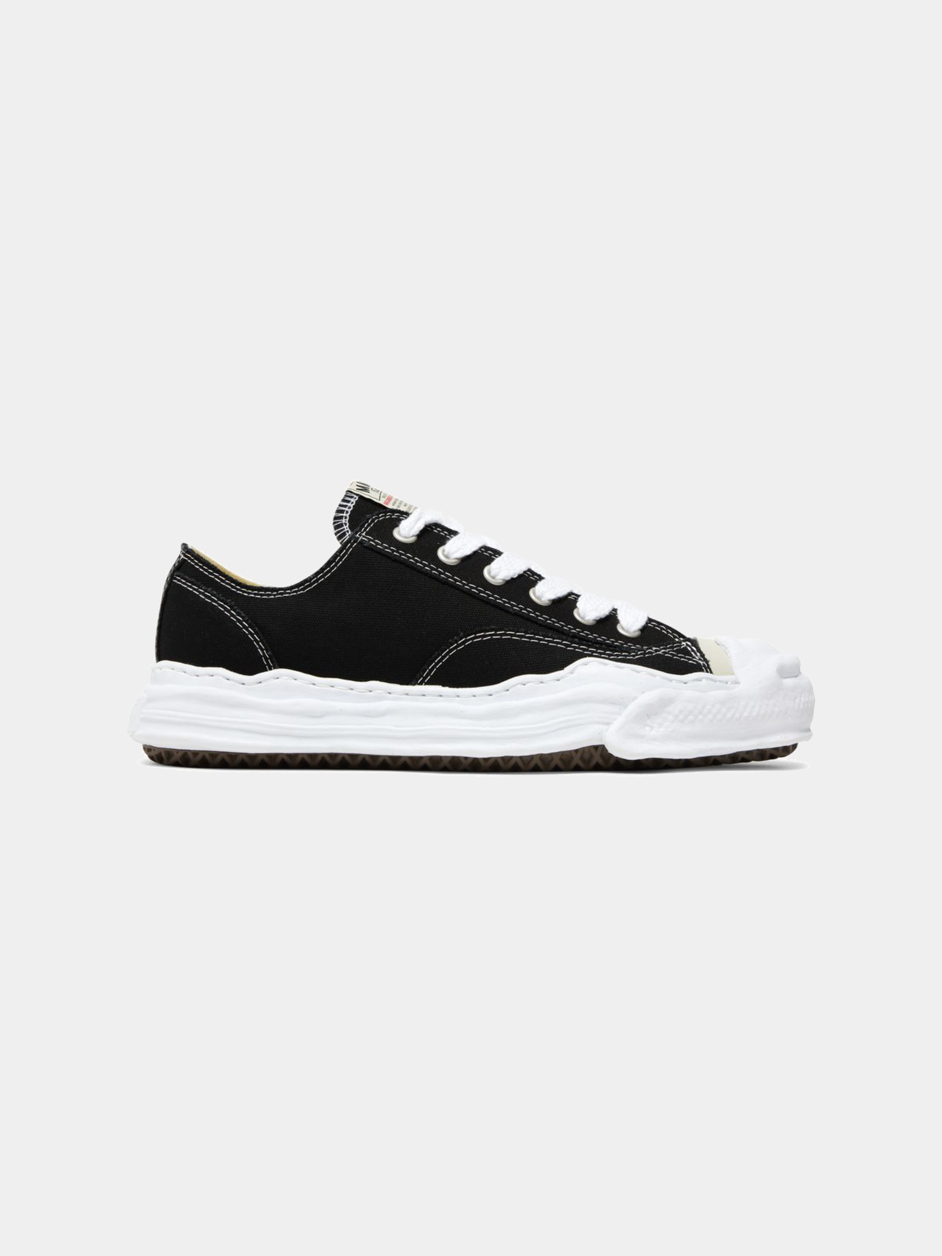 Maison Mihara Yasuhiro Hank OG Sole Canvas Low 'Black White'