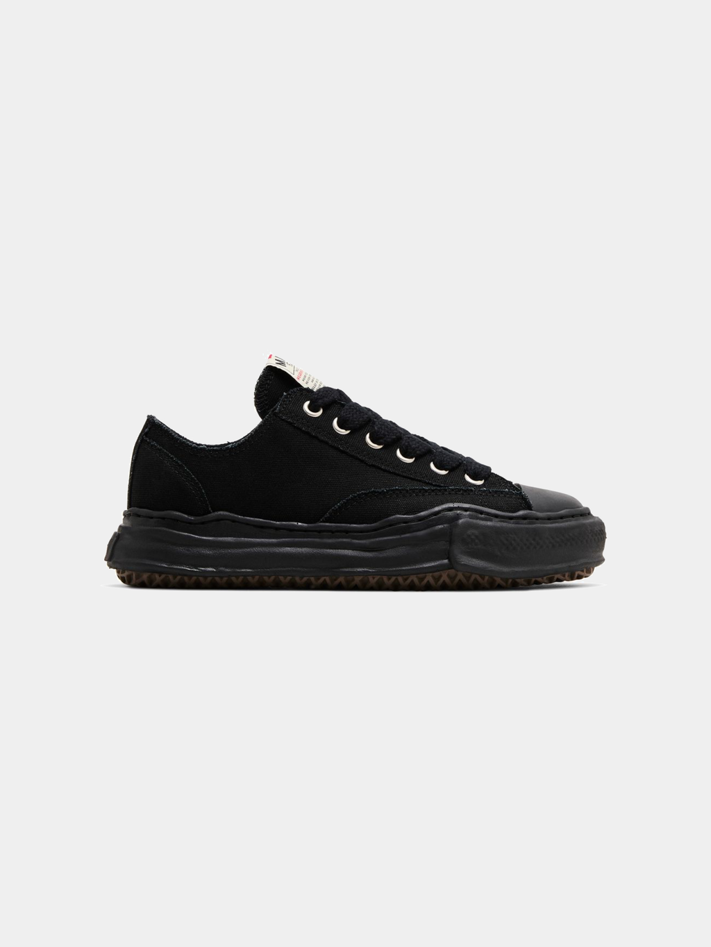Maison Mihara Yasuhiro Peterson OG Sole Canvas Low 'Triple Black'