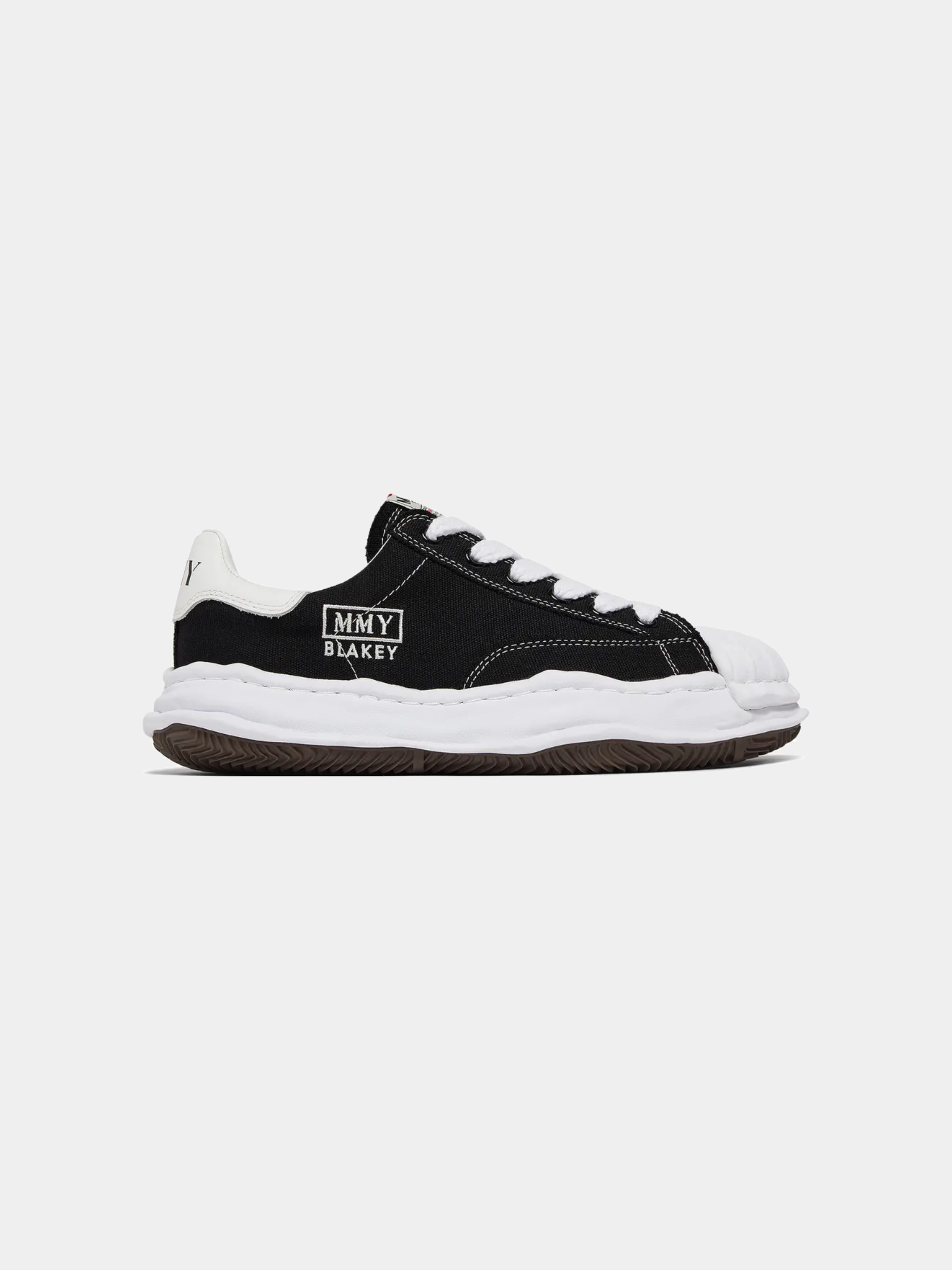 Maison Mihara Yasuhiro Blakey OG Sole Canvas Low 'Black White'