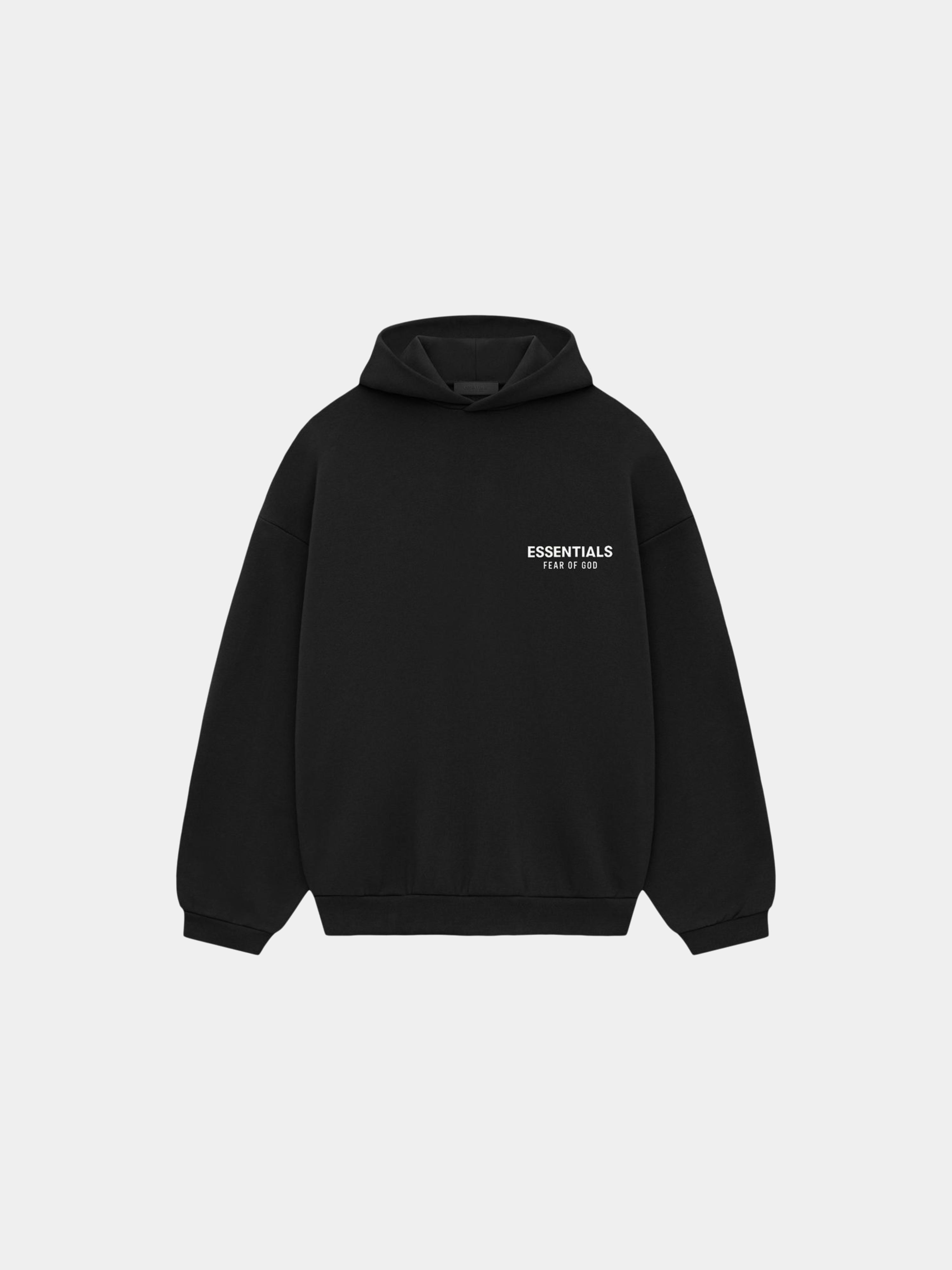 Fear of God Essentials Fleece Hoodie II 'Black'