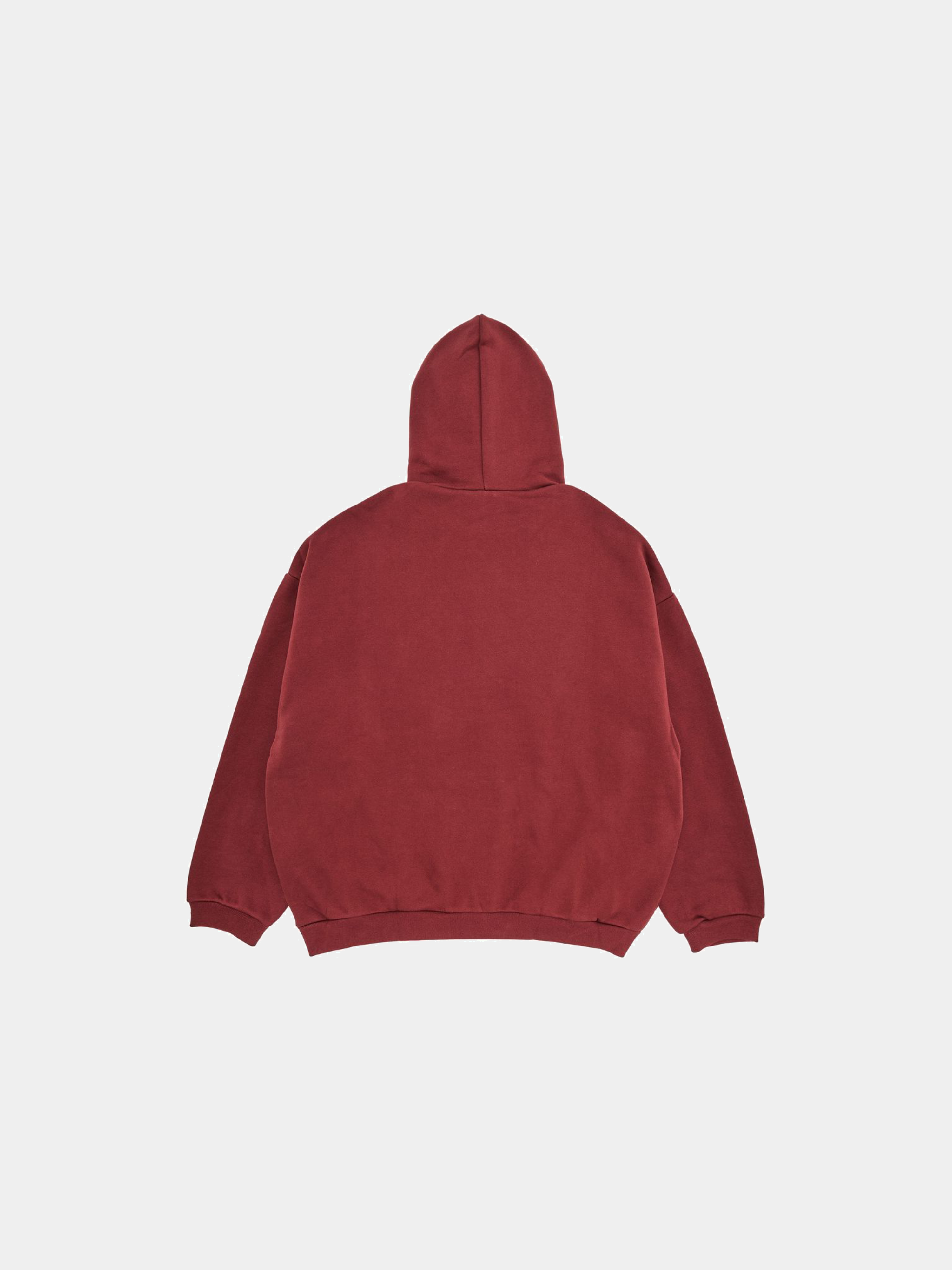 Fear of God Essentials Fleece Hoodie 'Crimson'