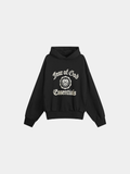 Fear of God Essentials Fleece Vintage Shrunken Hoodie 'Black'