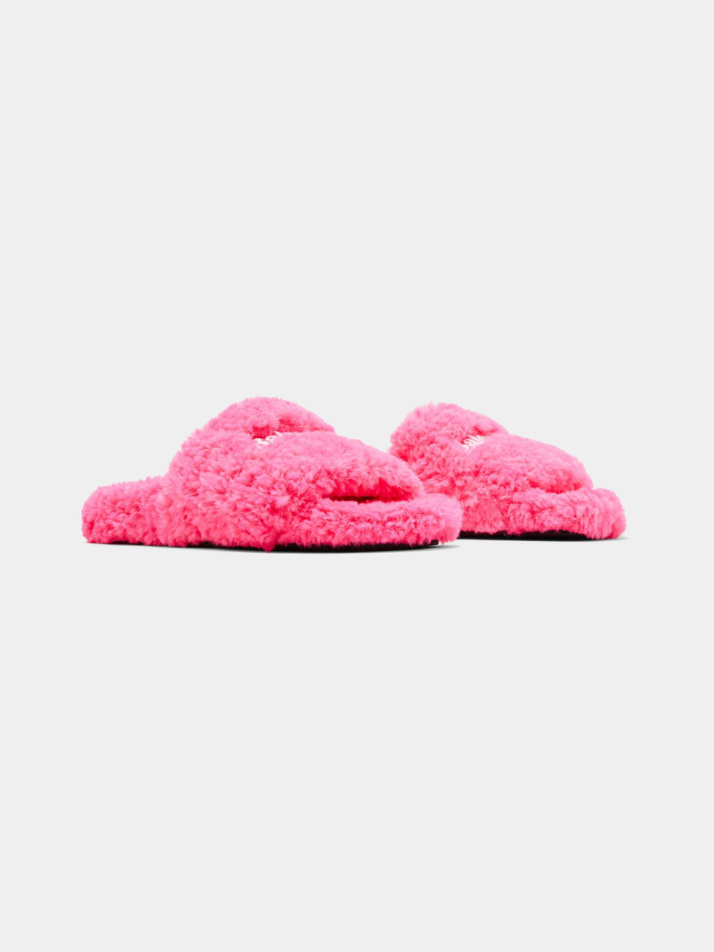 Balenciaga Wmns Furry Slides 'Faux Fur - Hot Pink'