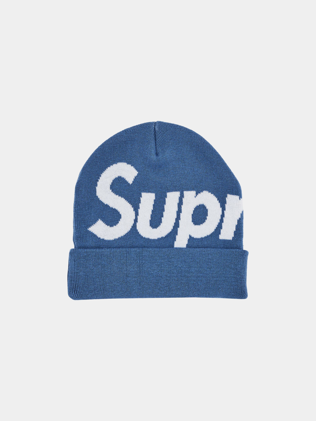 Supreme Big Logo Beanie 'Slate'