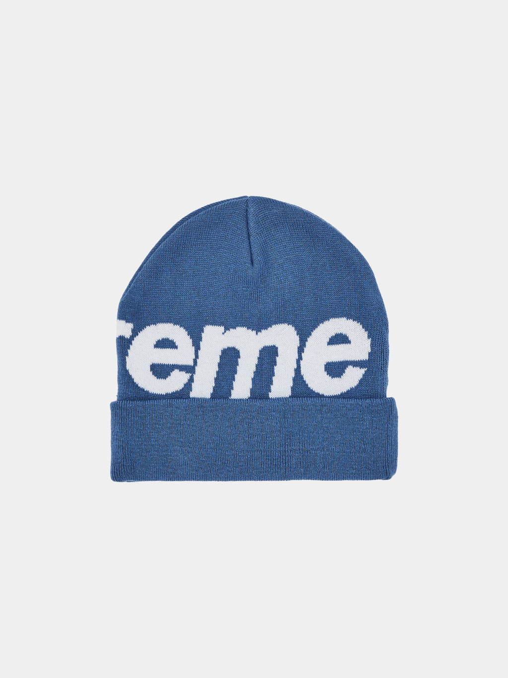 Supreme Big Logo Beanie 'Slate'