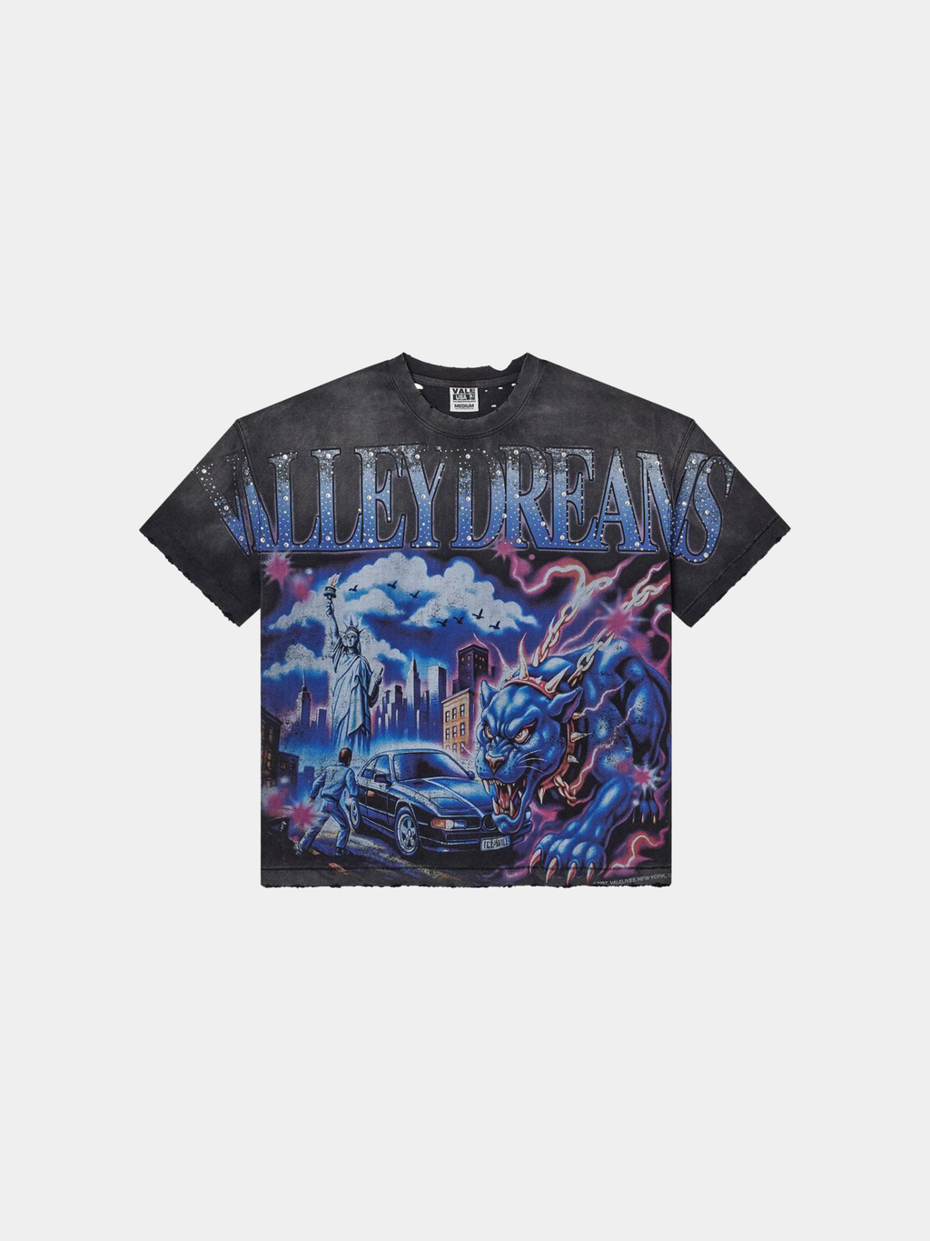 Vale Forever Monster Big Tee 'Black'