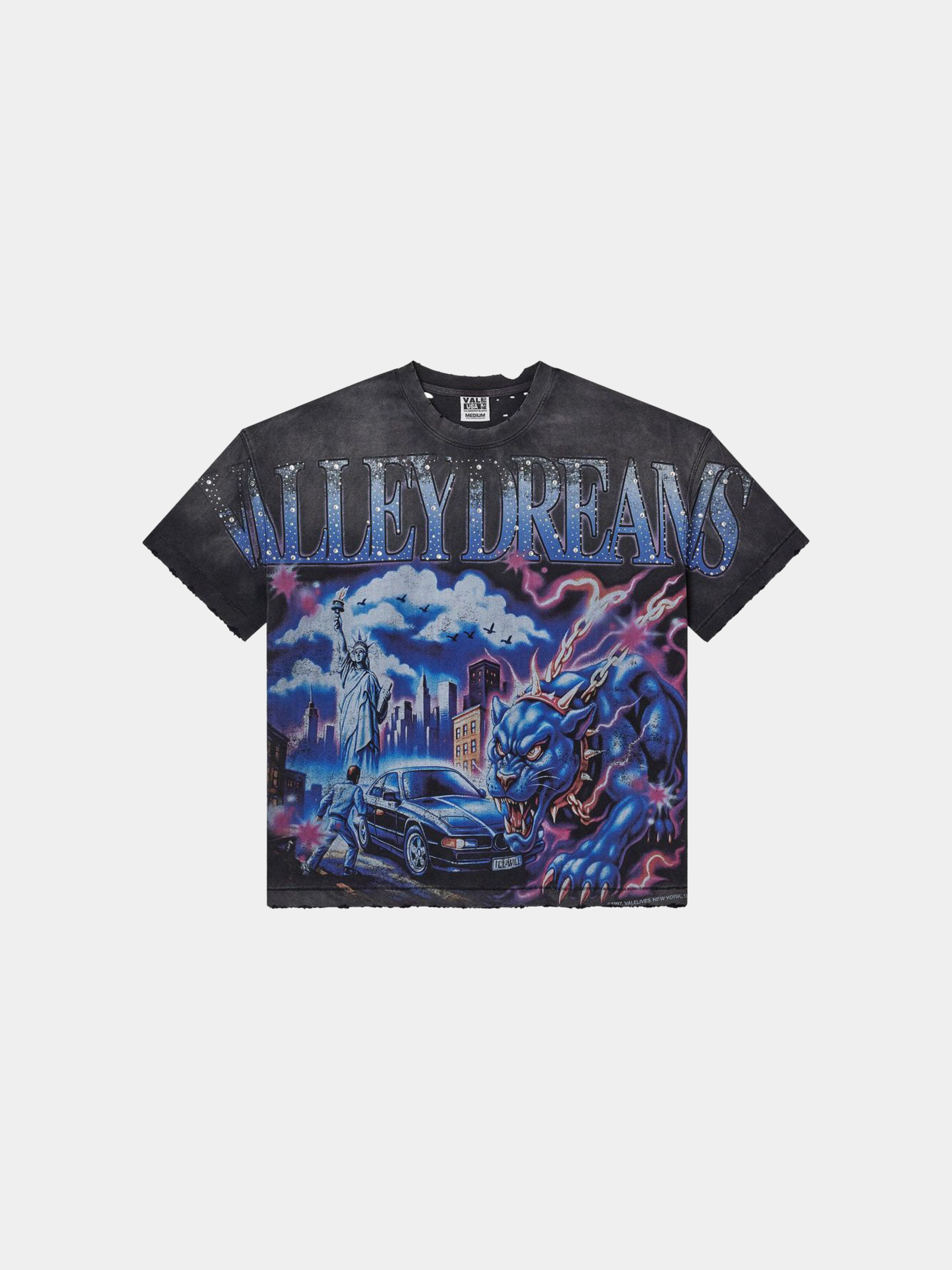 Vale Forever Monster Big Tee 'Black'