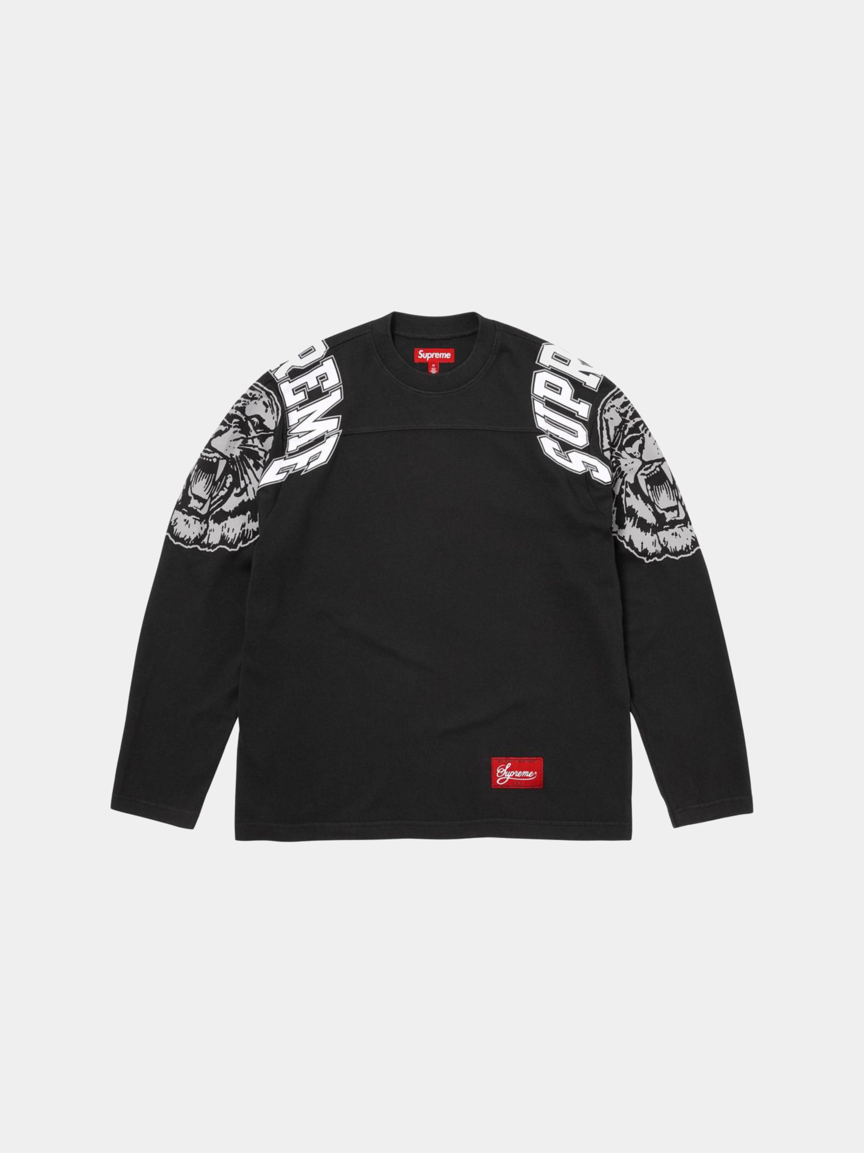 Supreme Mascot Long-Sleeve Football Top 'Black'