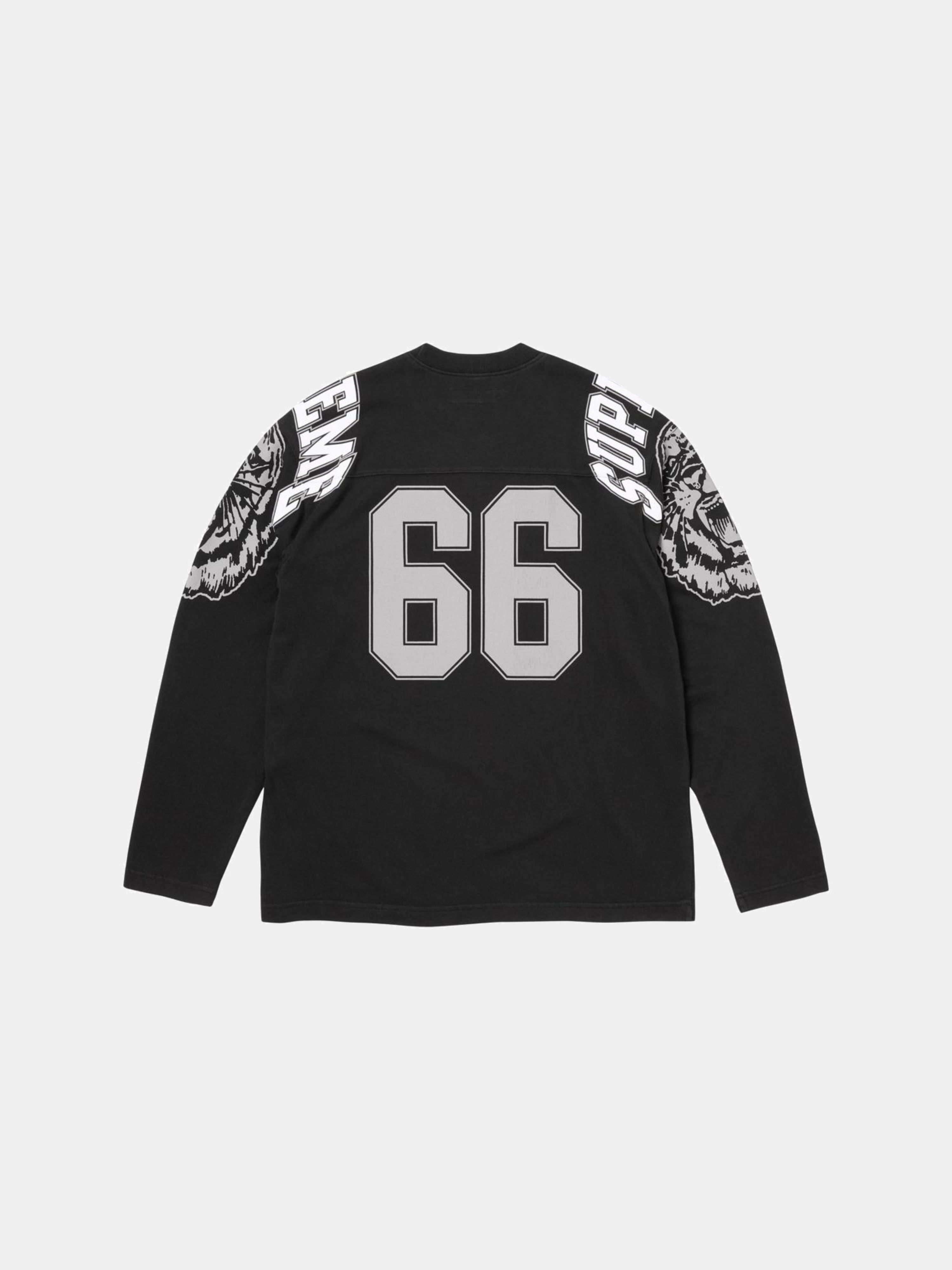 Supreme Mascot Long-Sleeve Football Top 'Black'