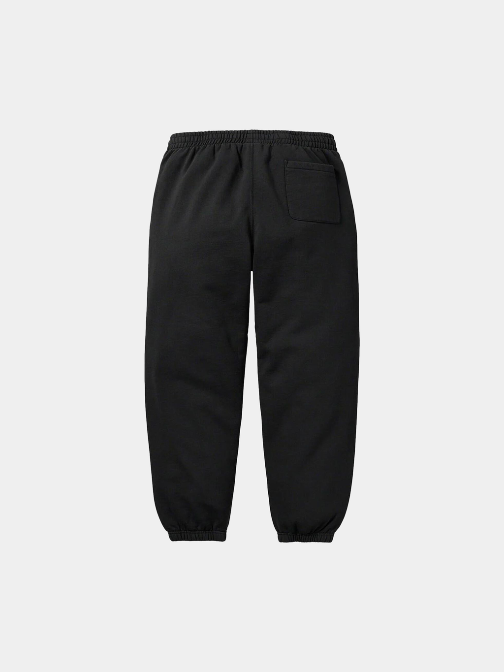 Supreme Satin Appliqué Sweatpant 'Black'