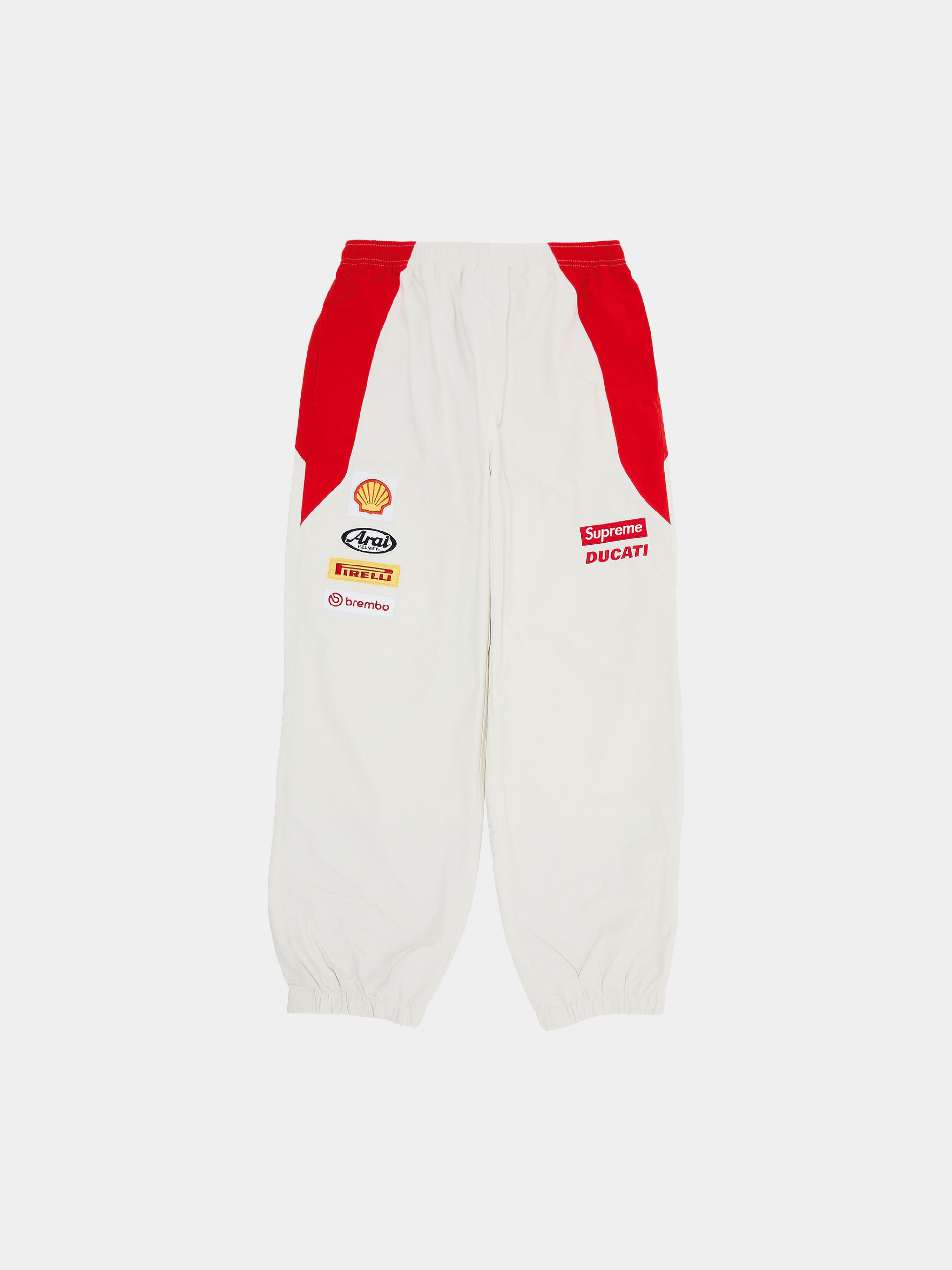 Supreme x Ducati Track Pant 'Light Grey'