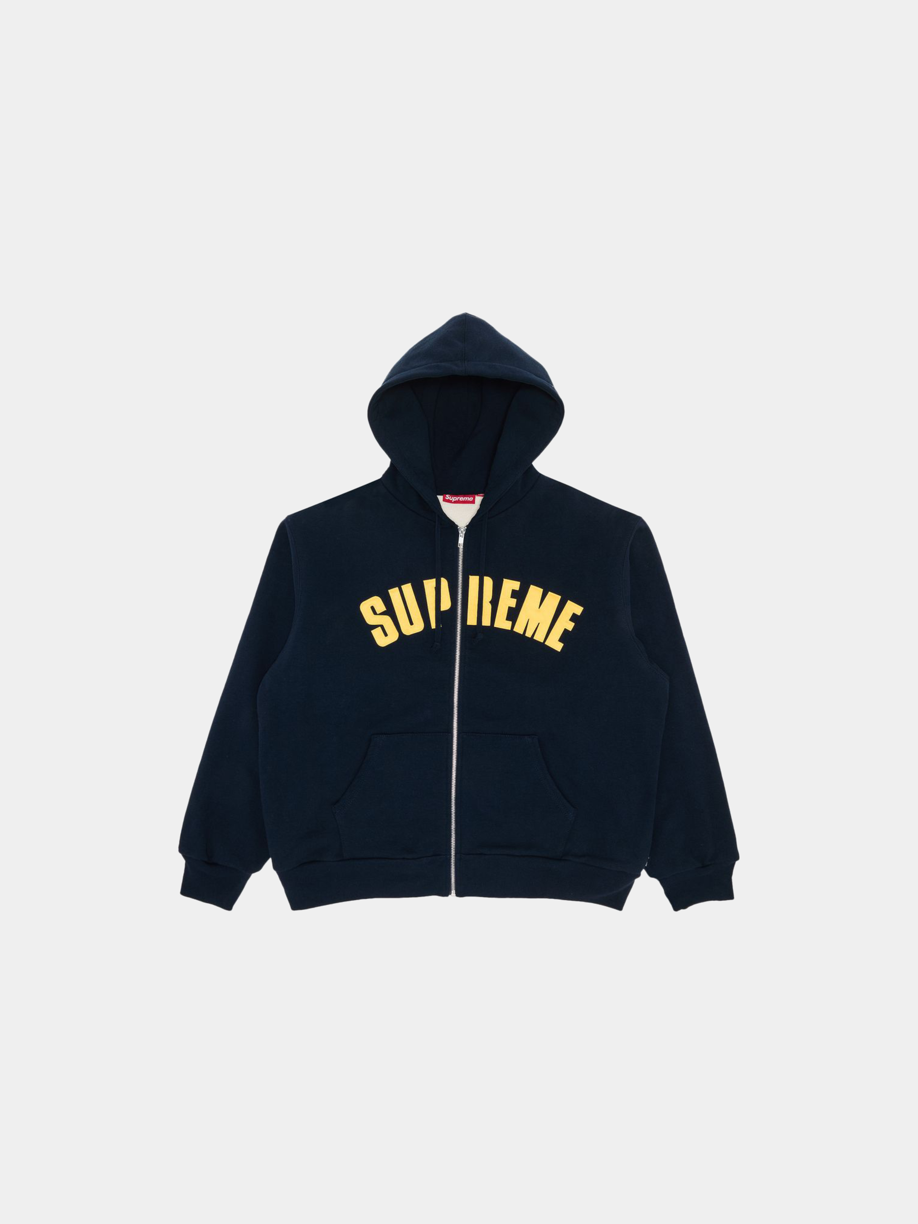 Supreme Arc Thermal Zip Up Hooded Sweatshirt 'Navy'