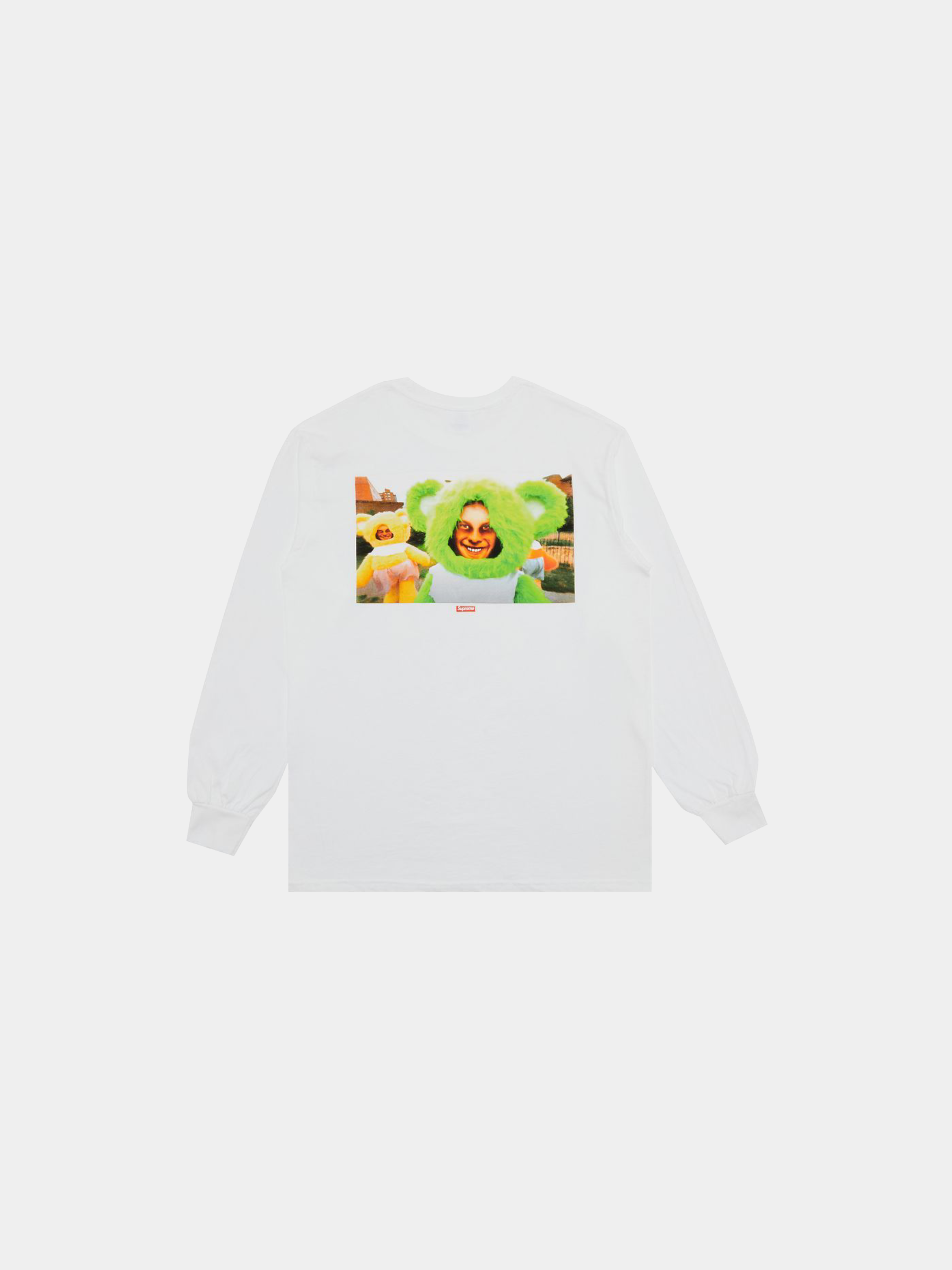 Supreme x Aphex Twin Donkey Rhubarb Long-Sleeve Tee 'White'