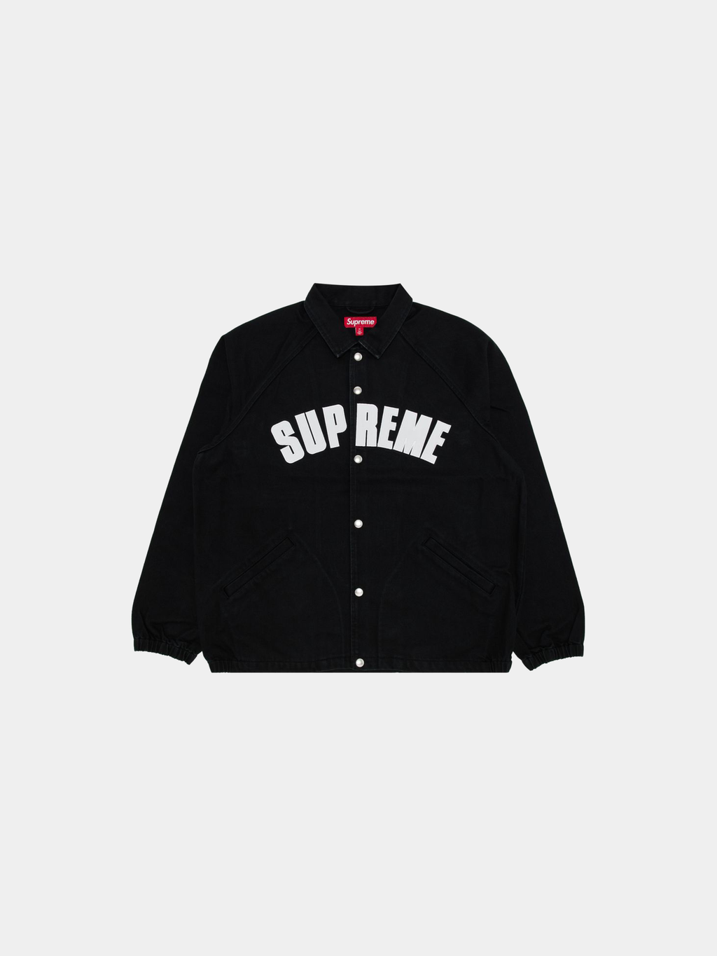 Supreme Arc Denim Coaches Jacket 'Black'