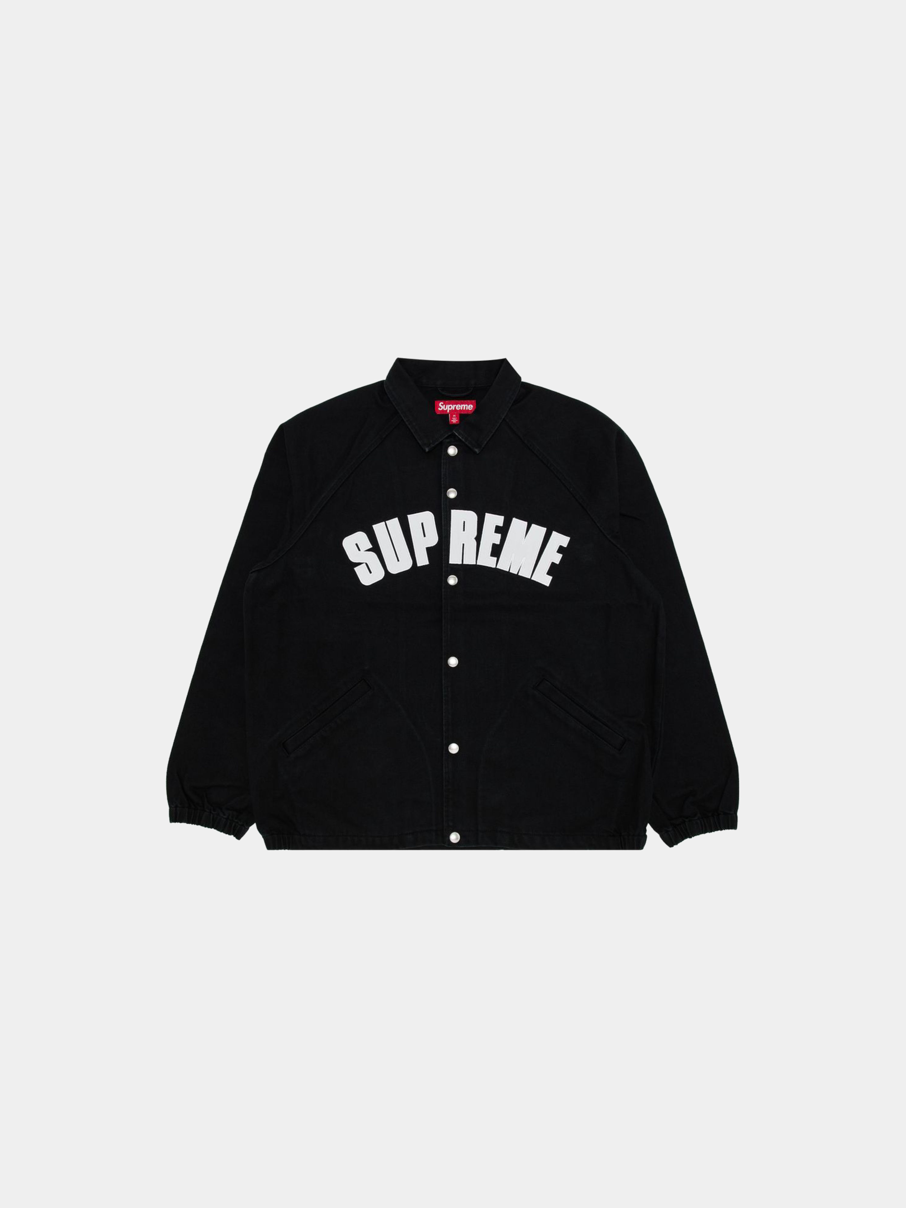 Supreme Arc Denim Coaches Jacket 'Black'